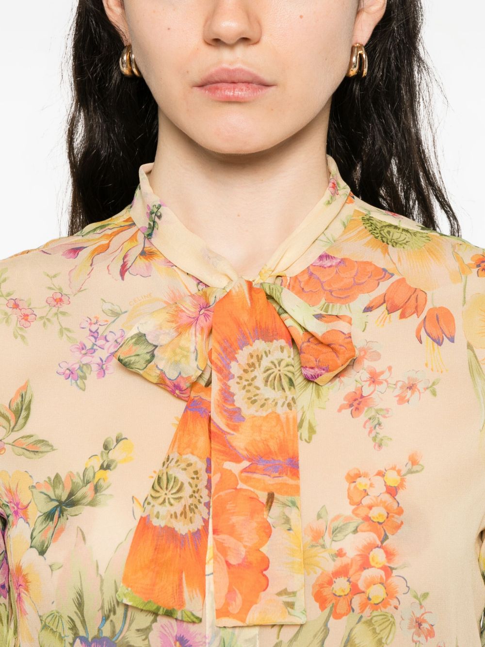 CELINE CAPSULE Shirts Yellow RC06T0415GAI2 (CELINE / シャツ・ブラウス ) | CELINE (セリーヌ)(1)