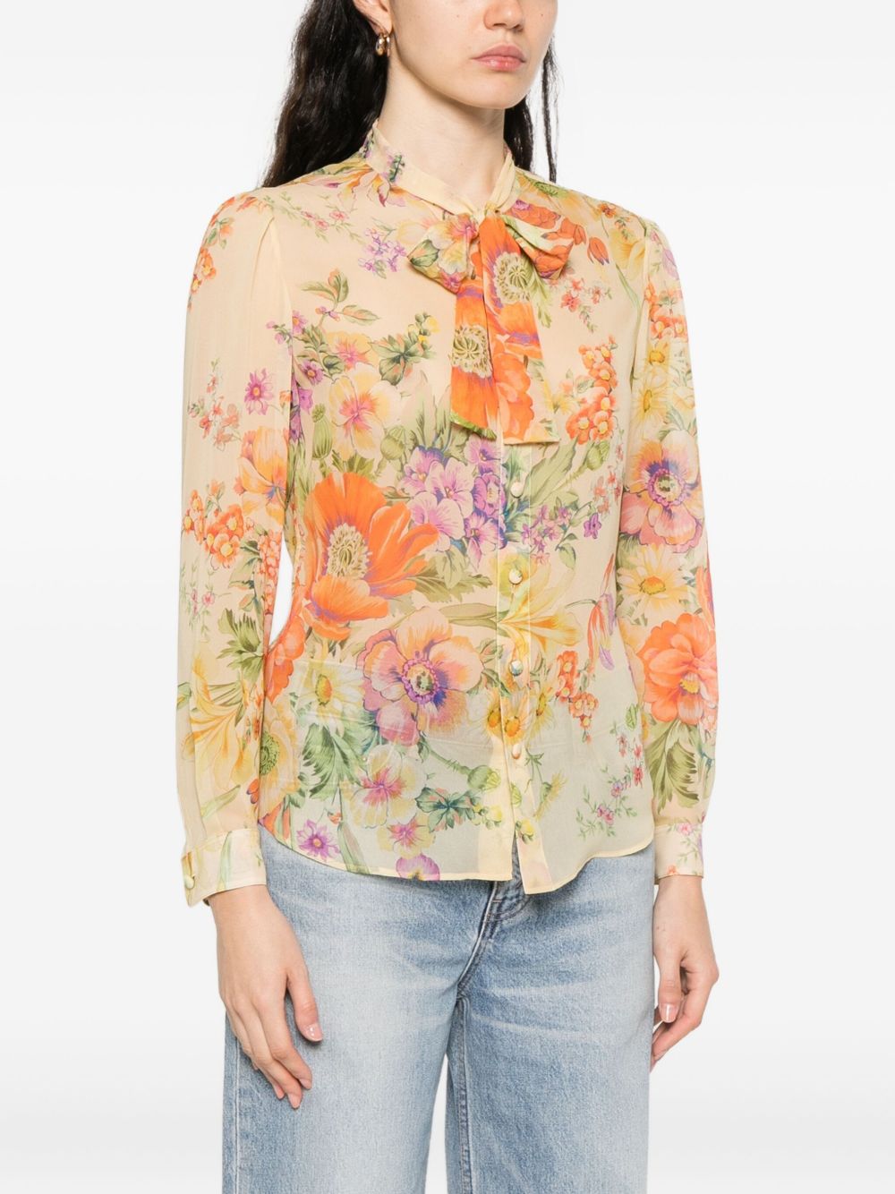 CELINE CAPSULE Shirts Yellow RC06T0415GAI2 (CELINE / シャツ・ブラウス ) | CELINE (セリーヌ)(3)