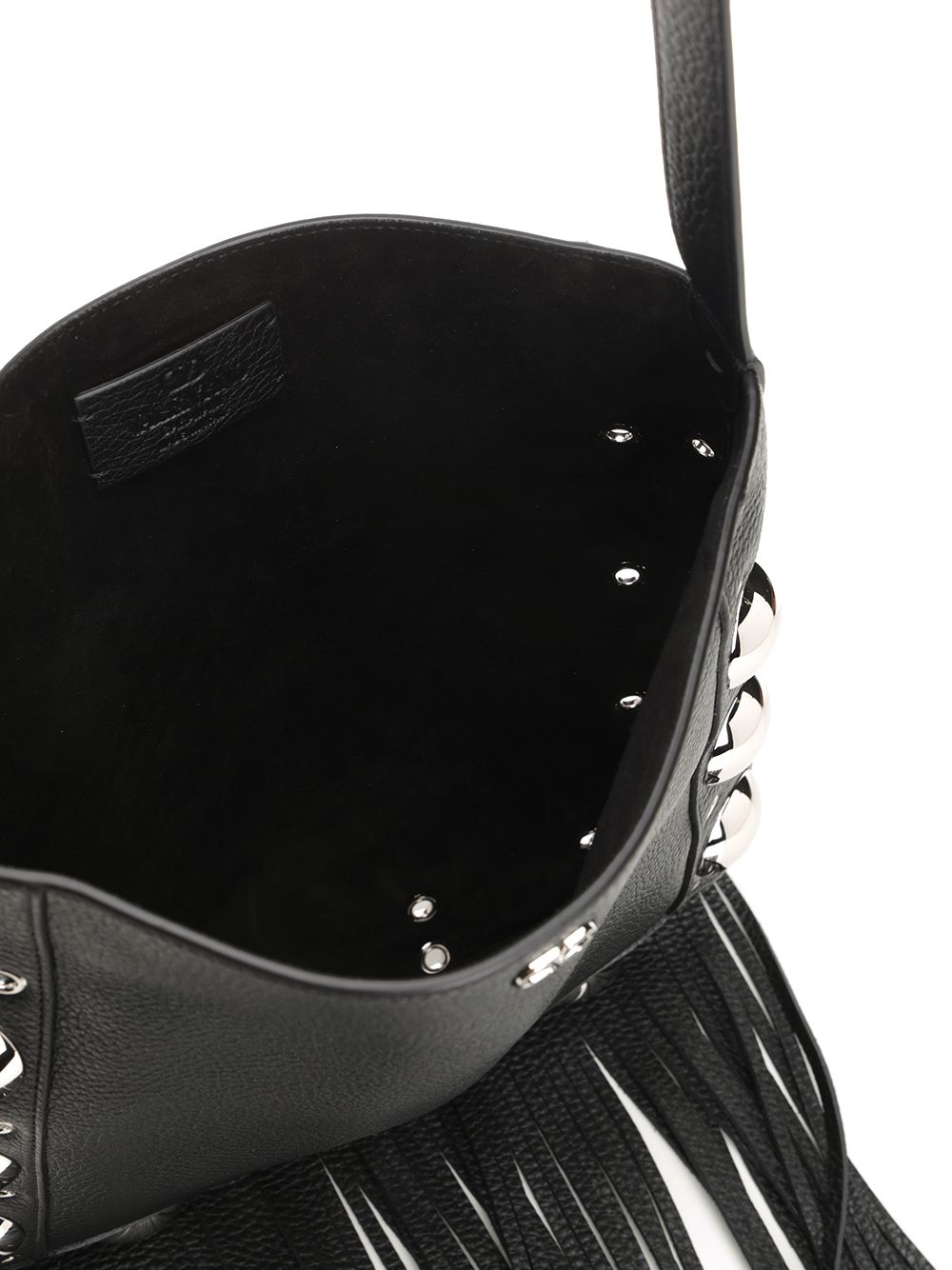 国内正規品　VALENTINO GARAVANI ショルダー Valentino Garavani Rockstud Double Zip Leather Crossbody Bag