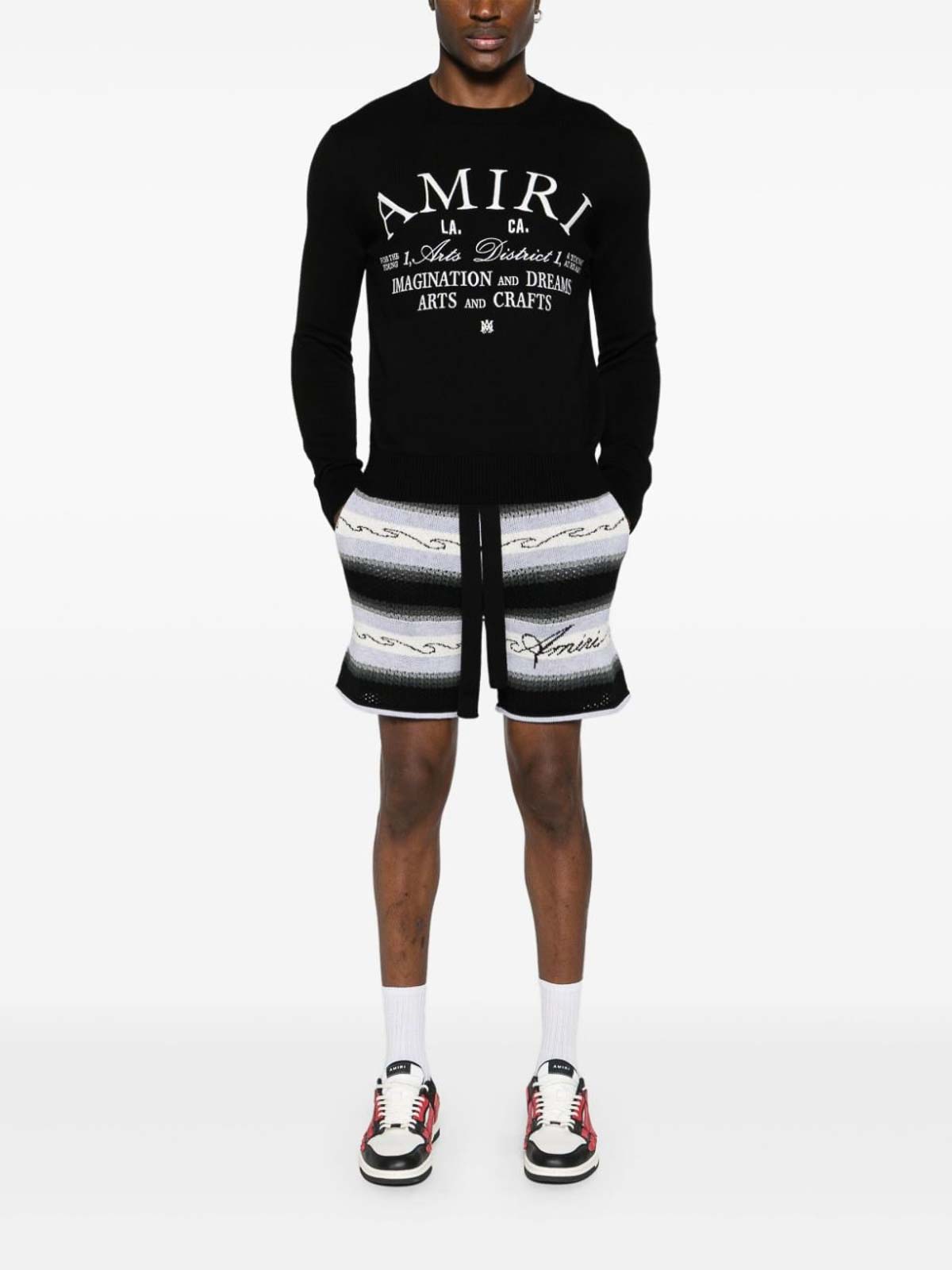 Arts District Cotton Jumper AMKNCW1022BLACK (AMIRI / ニット・セーター・カーディガン ) | AMIRI (アミリ)(2)