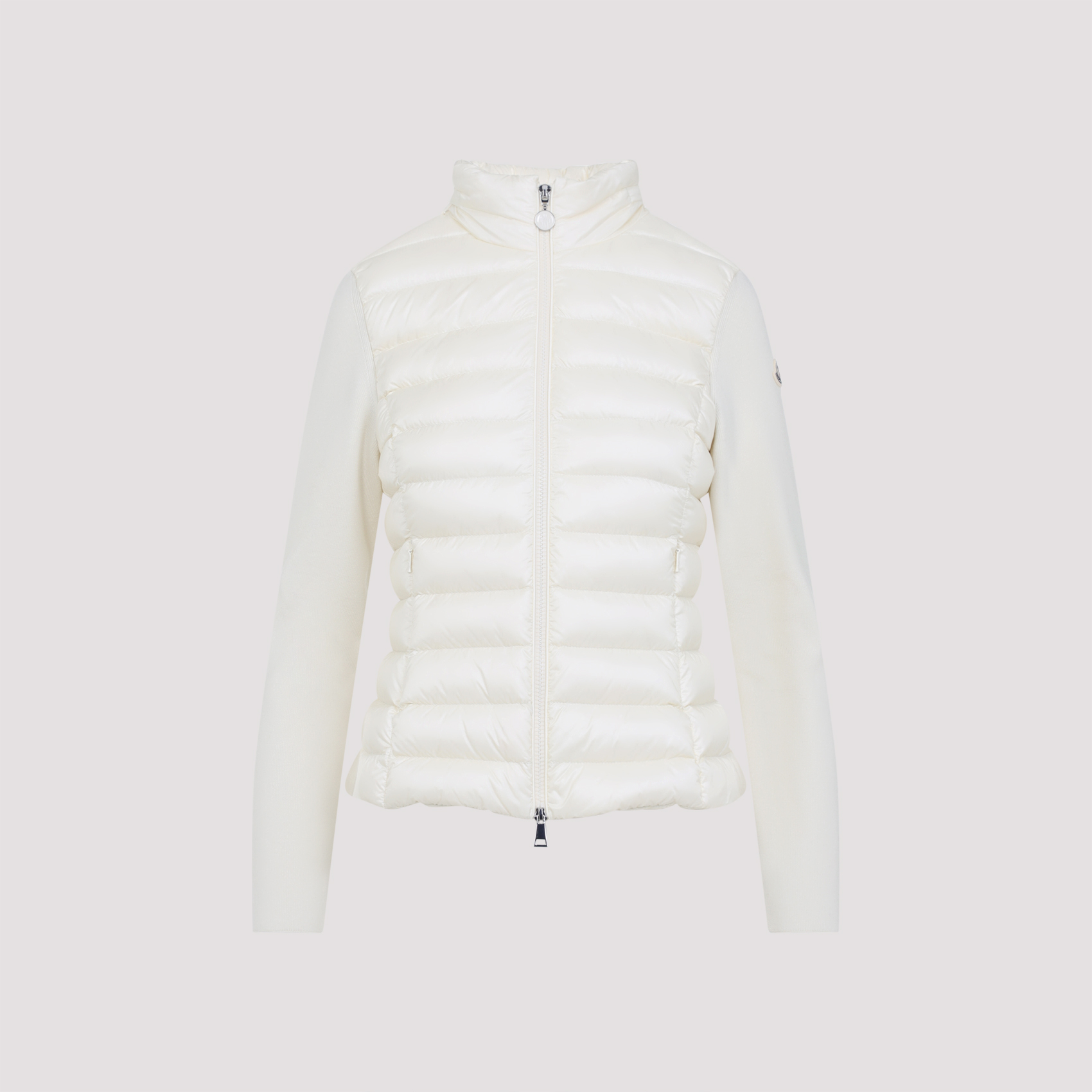 Ivory wool blend Tricot jacket K20939B00019M1122034 (Moncler / ニット・セーター・カーディガン ) | Moncler (モンクレール)(1)