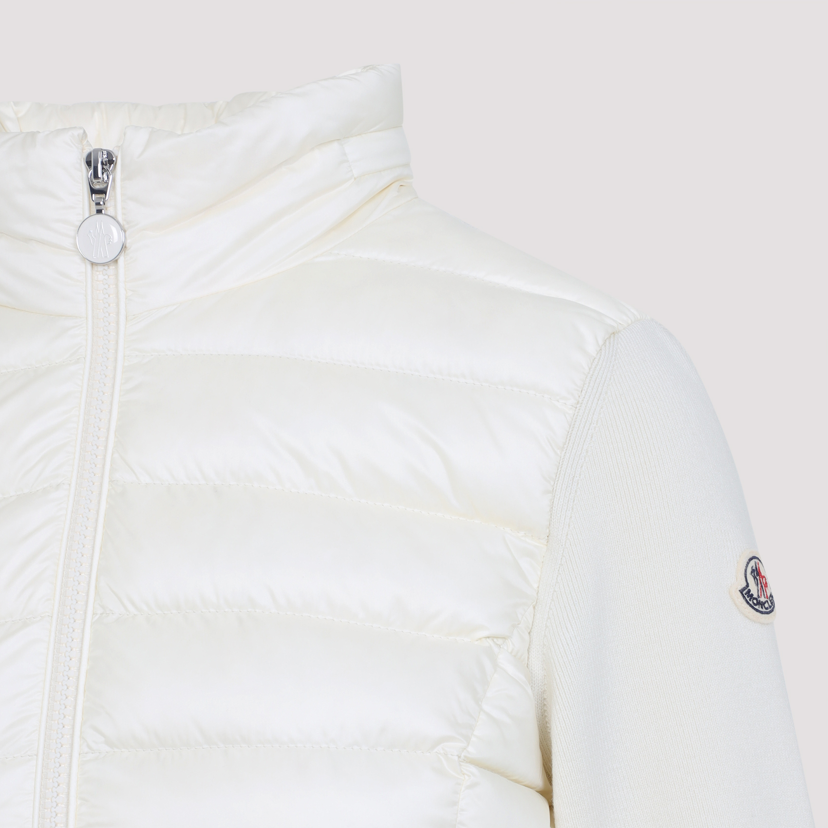 Ivory wool blend Tricot jacket K20939B00019M1122034 (Moncler / ニット・セーター・カーディガン ) | Moncler (モンクレール)(4)