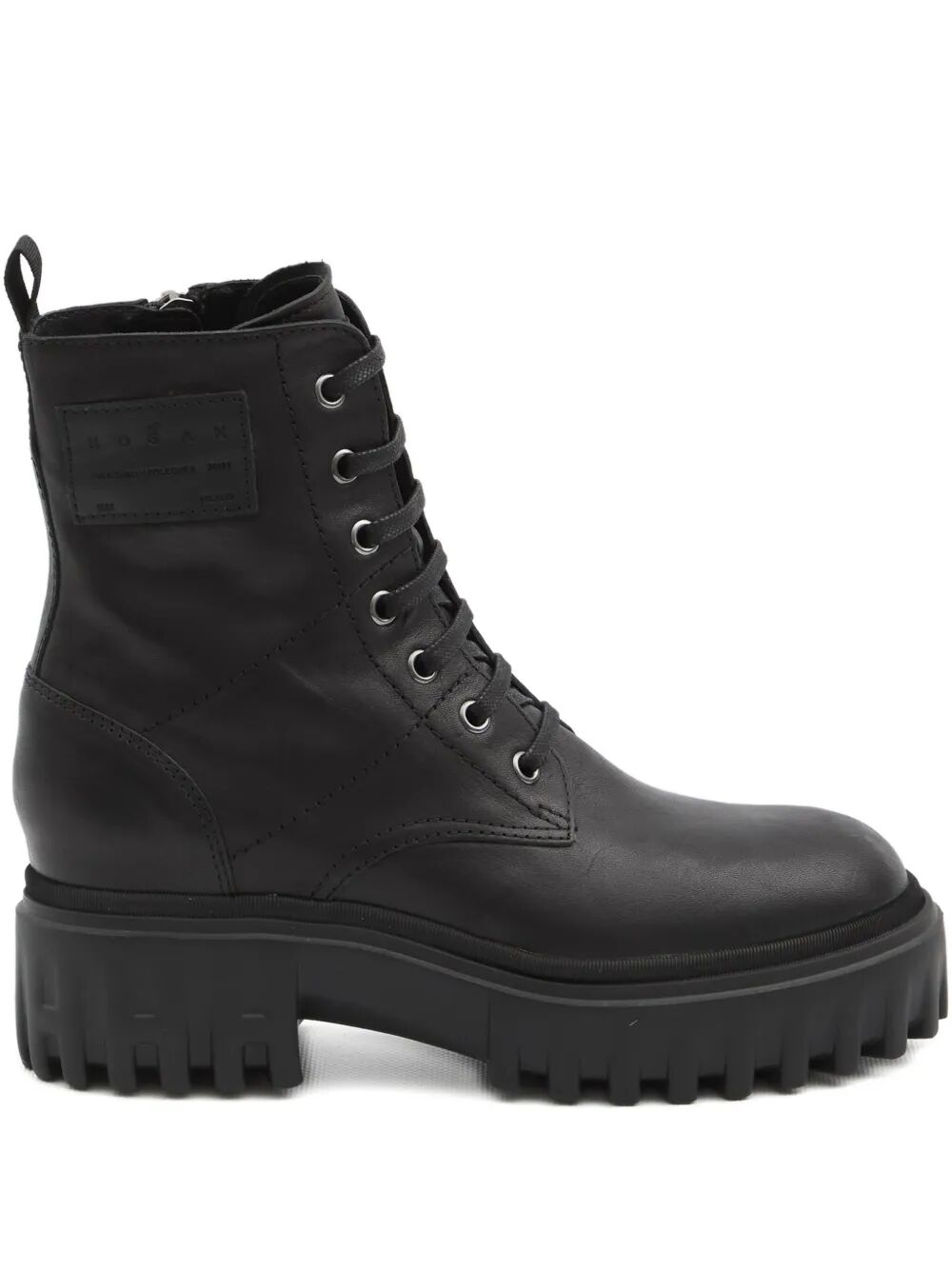 H700 CHUNKY BIKER BOOTS IN LEATHER HXW7000FW70ULVB999 (HOGAN / ブーツ ) | HOGAN (ホーガン)