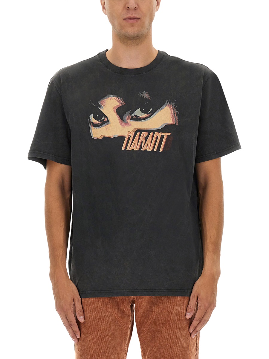 "HUGO-GB" T-SHIRT TS0149HAC3N05H02FK (Isabel Marant / Tシャツ・カットソー ) | Isabel Marant (イザベル マラン)