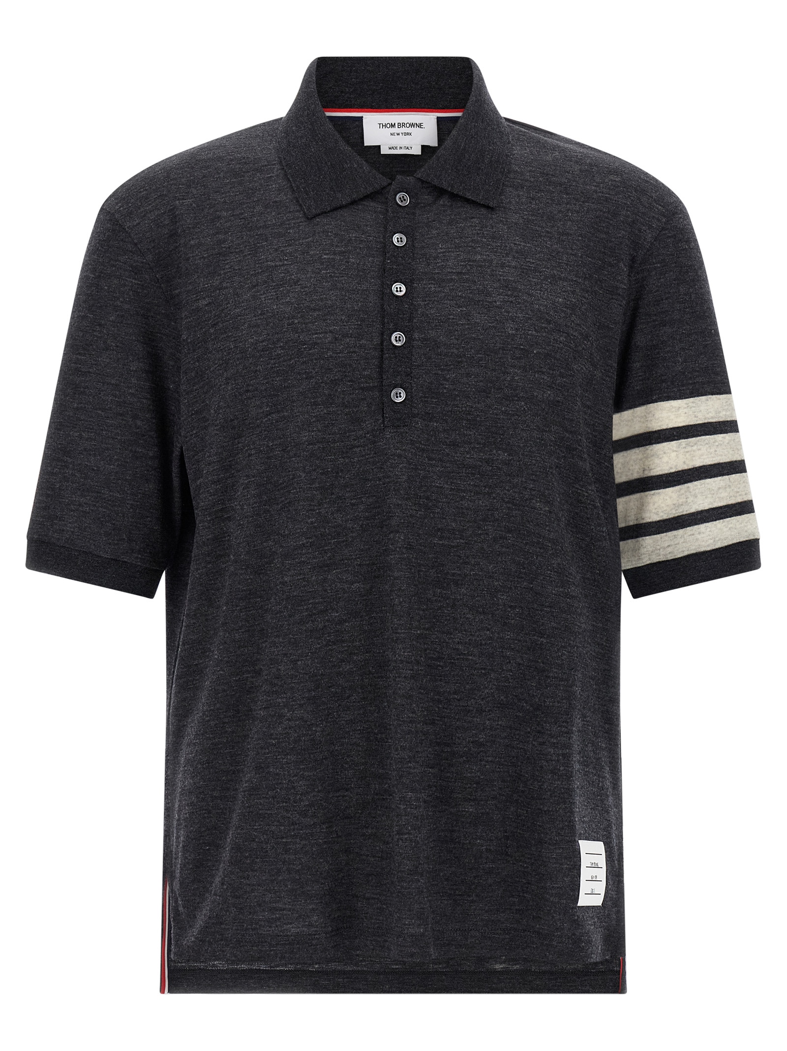 '4Bar' polo shirt MJP228AJ0213015 (Thom Browne / ポロシャツ ) | Thom Browne (トム・ブラウン)