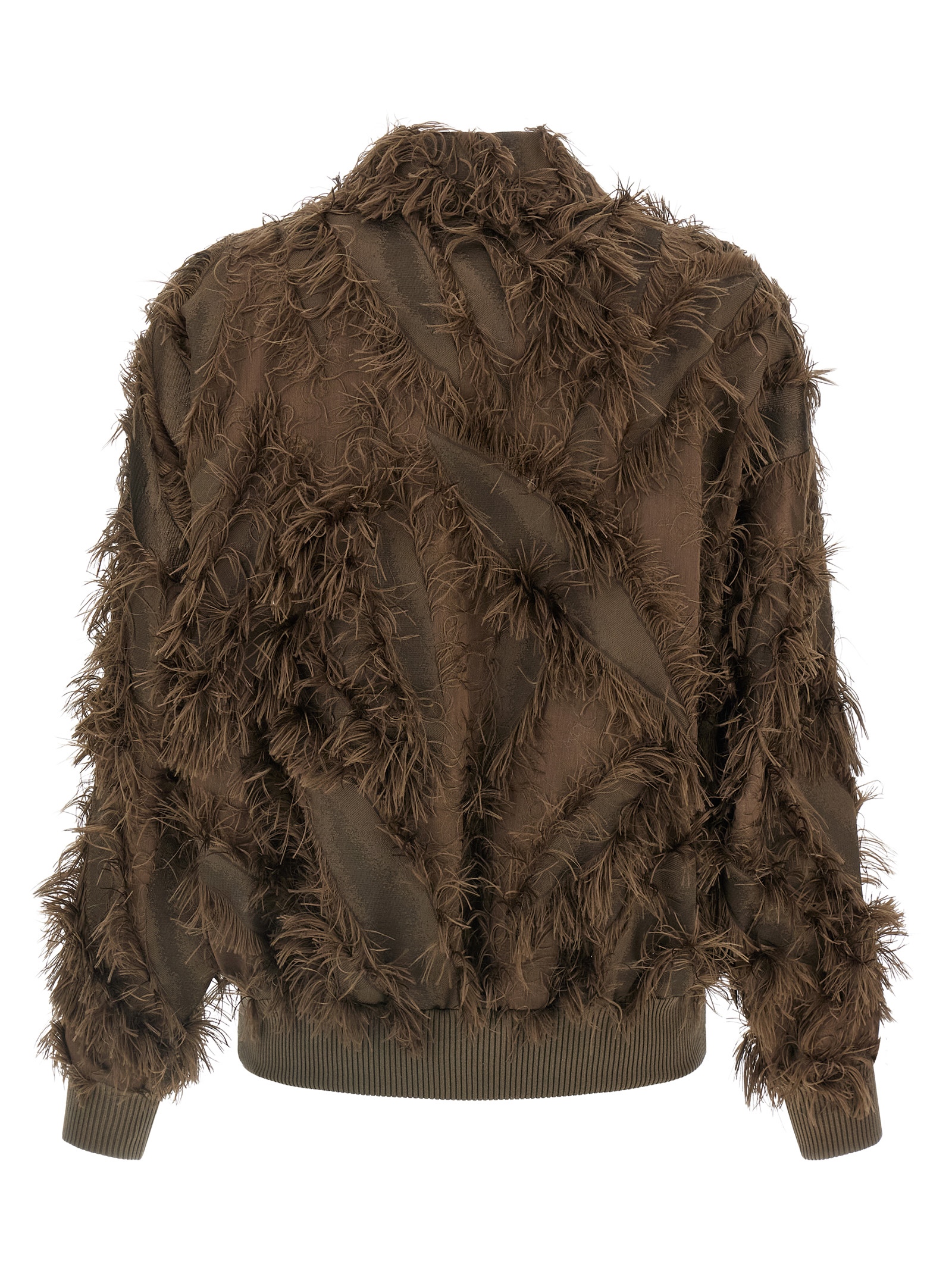 'Dracaena' fil coupé bomber jacket MP931HG926C3629 (Brunello Cucinelli / カジュアルジャケット ) | Brunello Cucinelli (ブルネロ・クチネリ)(1)