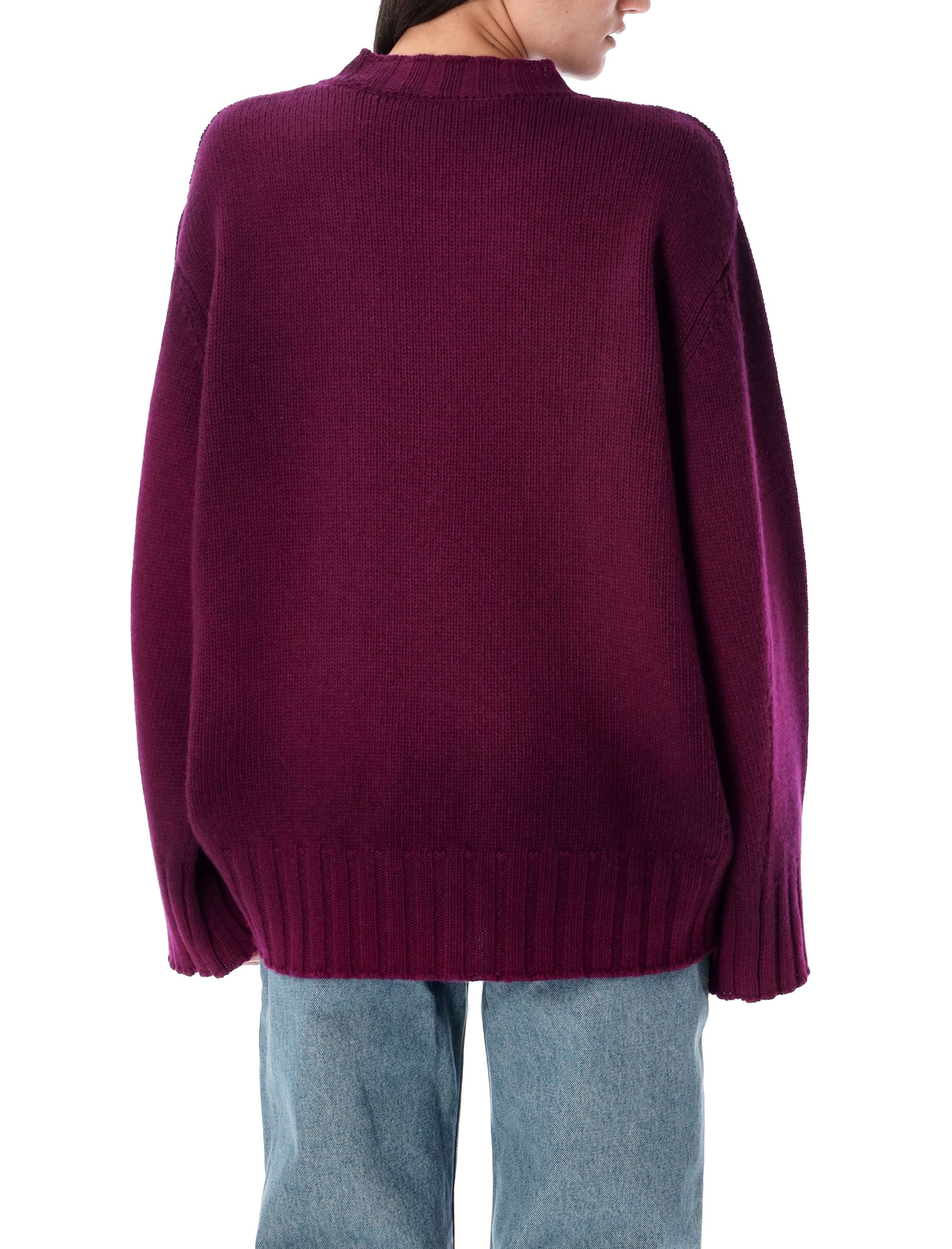 The Attico Sweaters Purple WCK00126KWS008SP114 (THE ATTICO / ニット・セーター・カーディガン ) | THE ATTICO (ジ・アティコ)(1)