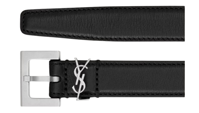 Saint Laurent Belts Black 554465BOO0N1000 (Saint Laurent / ベルト・サスペンダー ) | Saint Laurent (サンローラン)(1)