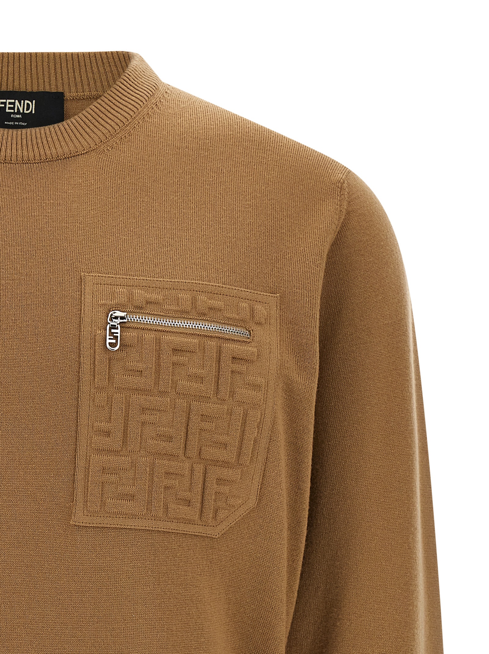 FF pocket sweater FZE035ATMOF0QU5 (FENDI / ニット・セーター・カーディガン ) | FENDI (フェンディ)(2)