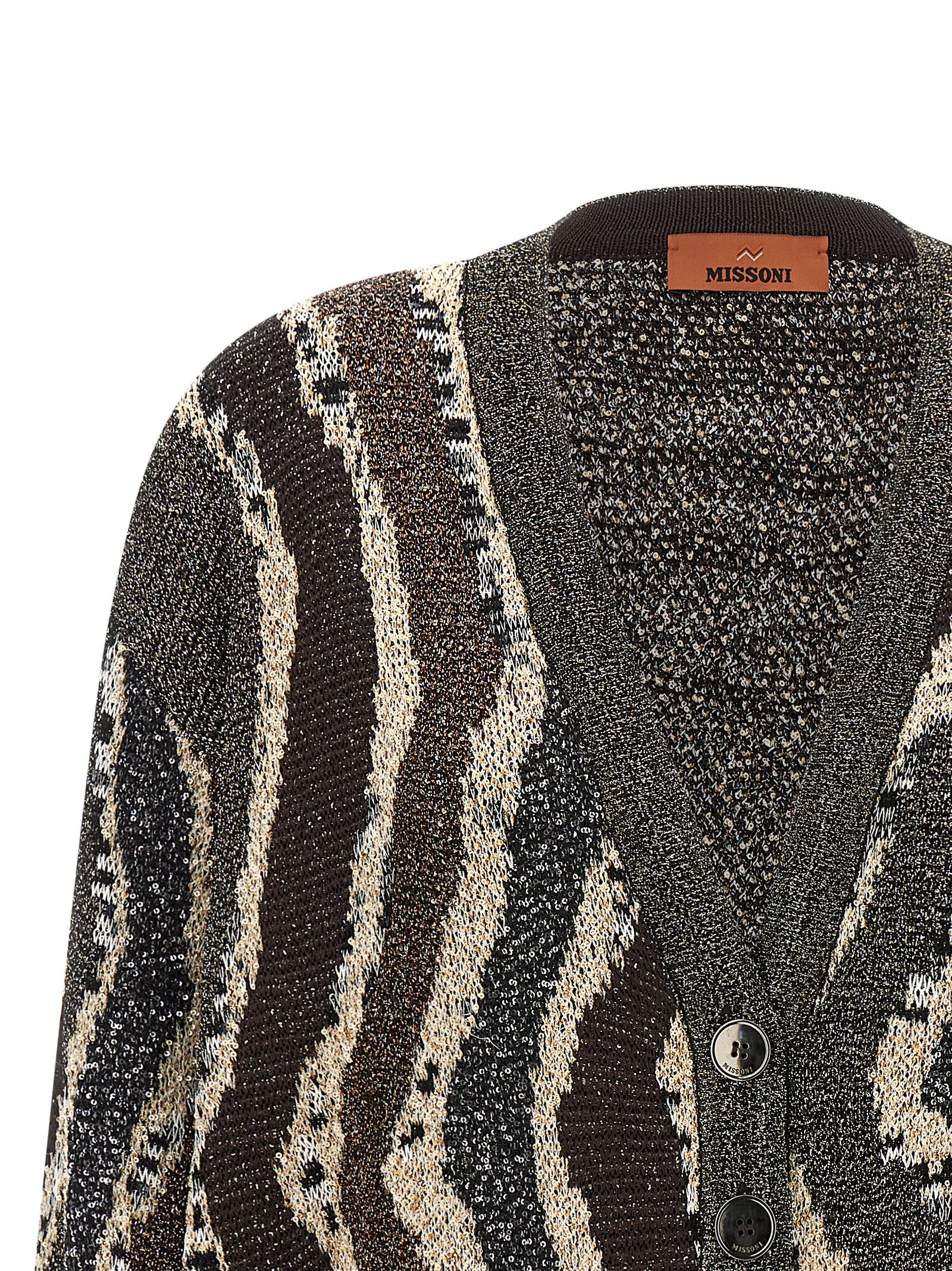 Wave pattern cardigan DS25WM0CBK01C8S80E2 (MISSONI / ニット・セーター・カーディガン ) | MISSONI (ミッソー二)(2)