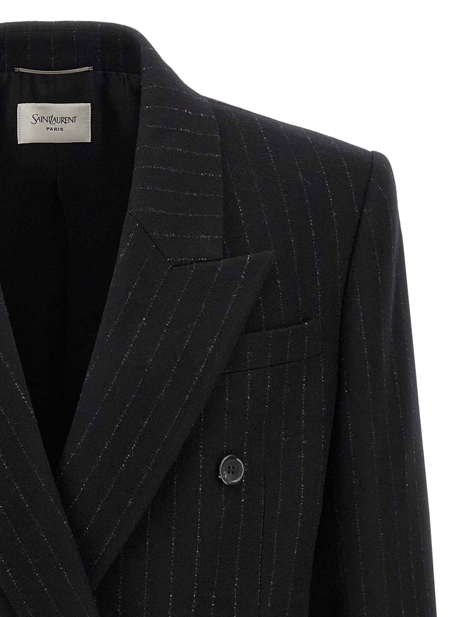 Pinstripe blazer 835102Y1M101095 (Saint Laurent / ブレザー・ジャケット ) | Saint Laurent (サンローラン)(2)