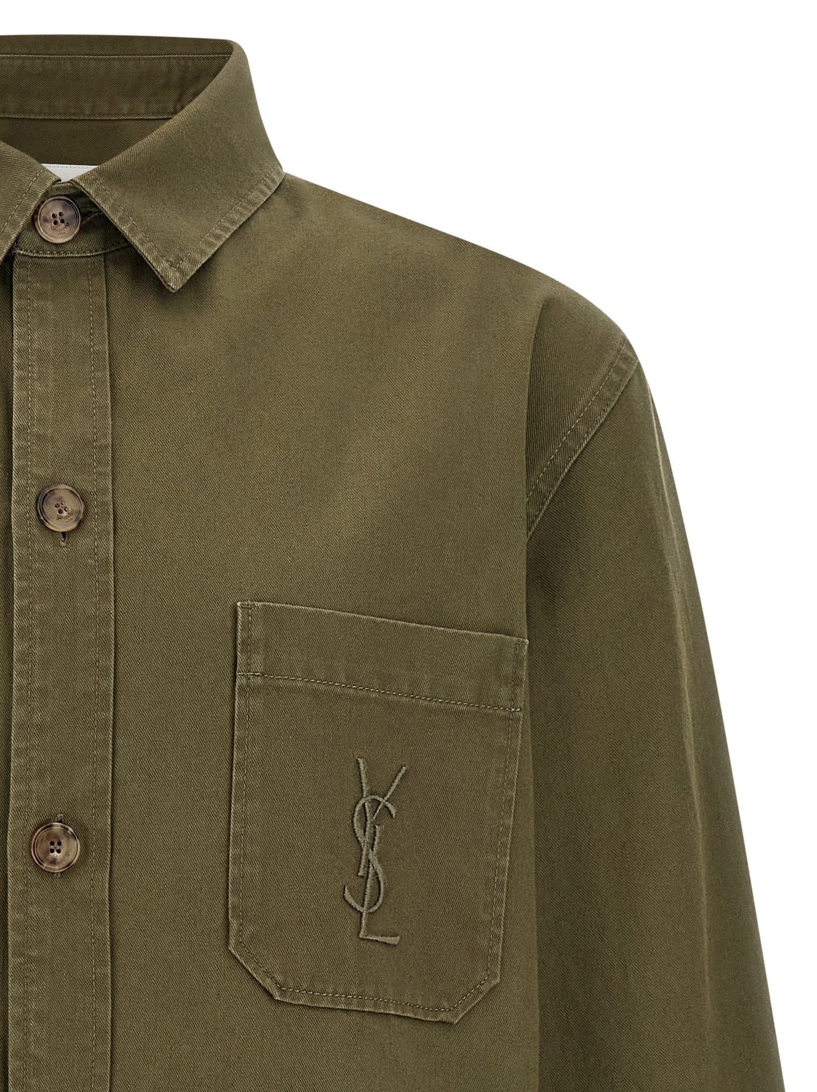 'Cassandre' overshirt 838697Y253W3530 (Saint Laurent / シャツ・ブラウス ) | Saint Laurent (サンローラン)(2)