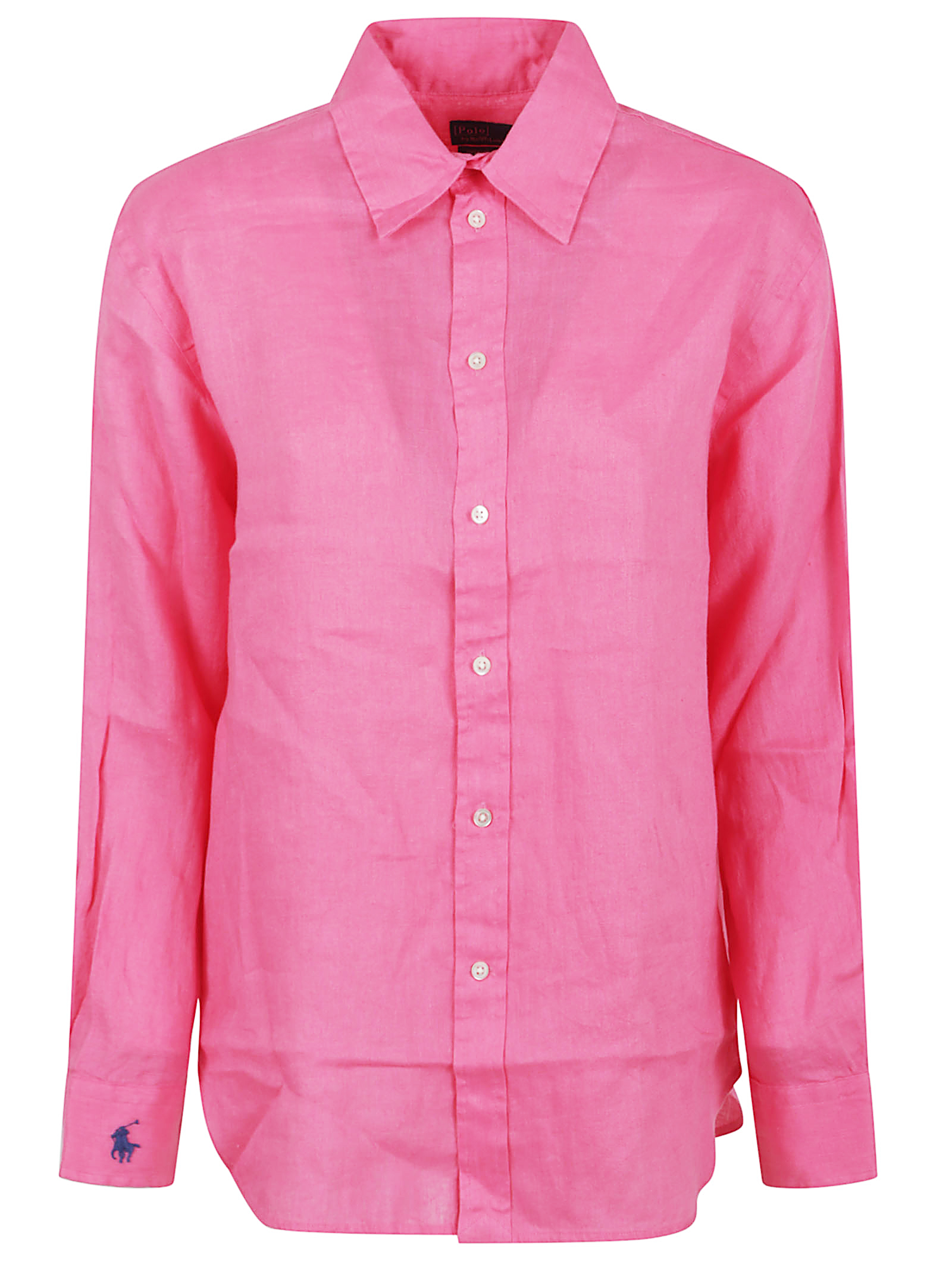 LS LIGH ST-LONG SLEEVE-BUTTON FRONT SHIRT 211968221005HOT (Polo Ralph Lauren / シャツ・ブラウス ) | Polo Ralph Lauren (ポロ ラルフ ローレン)