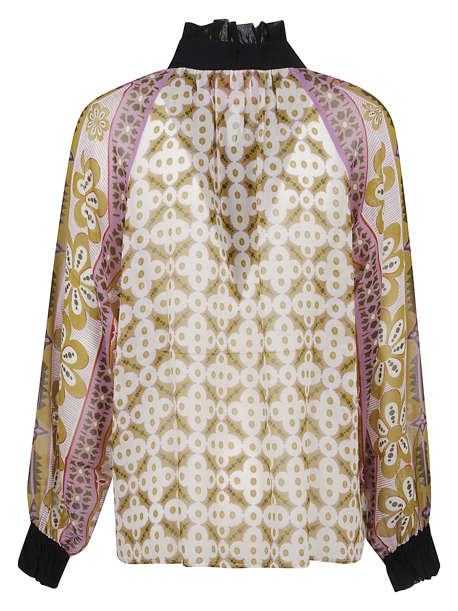 CERERE BLOUSE (PLACÉE) SHI0086SIL014PAG01PI01 (La DoubleJ / シャツ・ブラウス ) | La DoubleJ (ラダブルジェイ)(1)