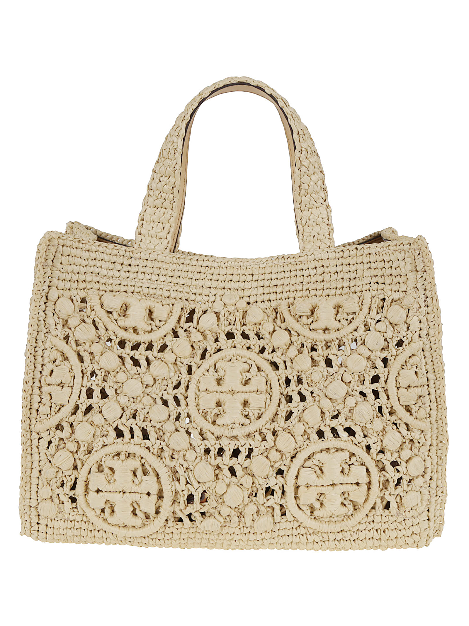 T Monogram Raffia Square Tote 169137T254 (TORY BURCH / トートバッグ ) | TORY BURCH (トリーバーチ)