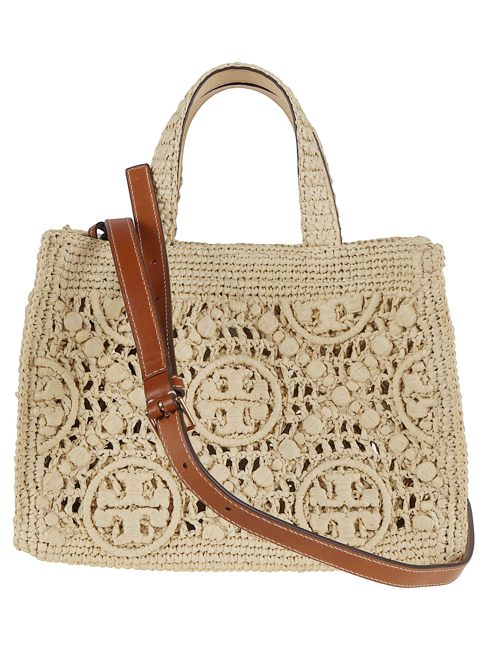 T Monogram Raffia Square Tote 169137T254 (TORY BURCH / トートバッグ ) | TORY BURCH (トリーバーチ)(1)
