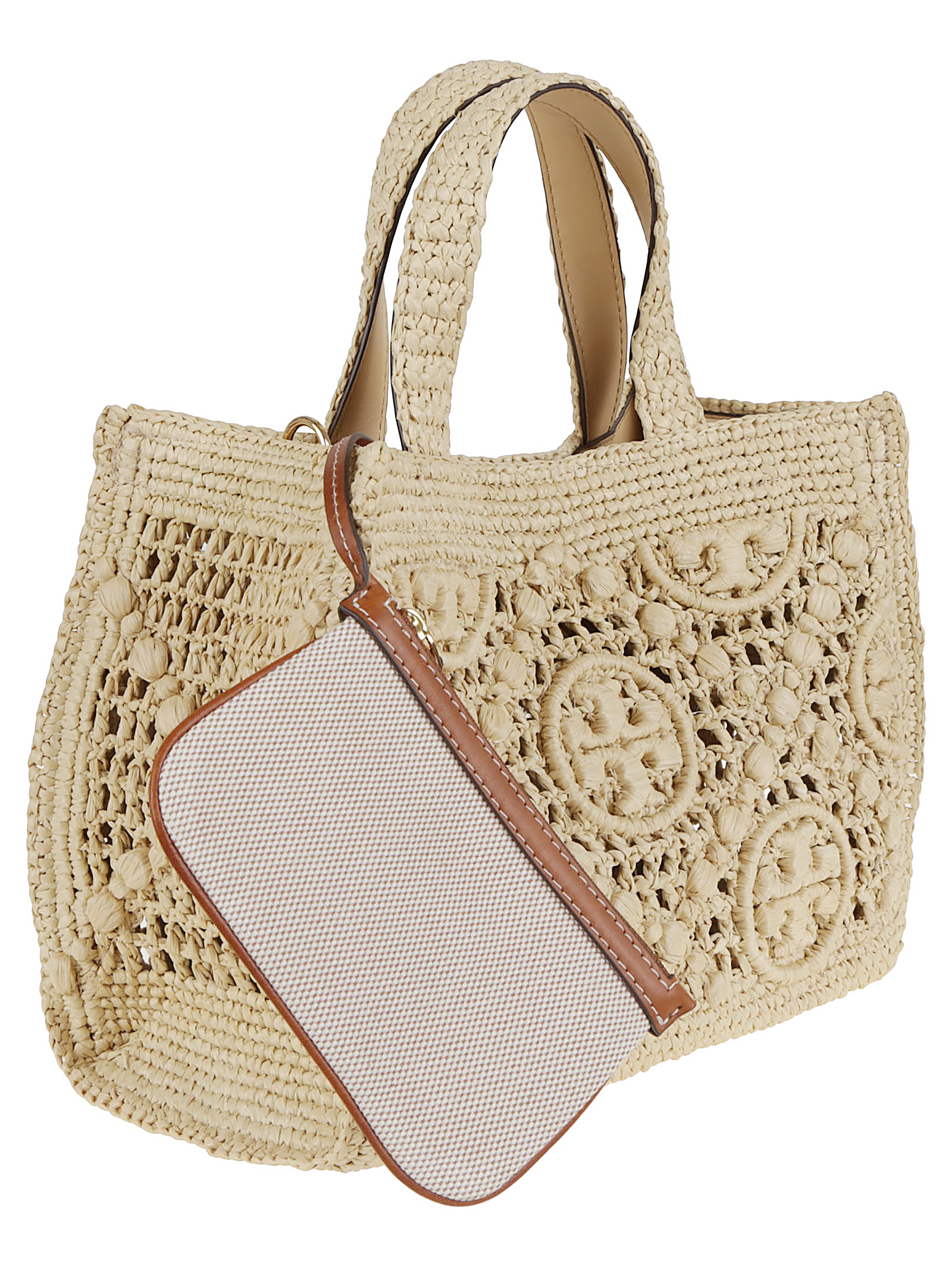 T Monogram Raffia Square Tote 169137T254 (TORY BURCH / トートバッグ ) | TORY BURCH (トリーバーチ)(2)