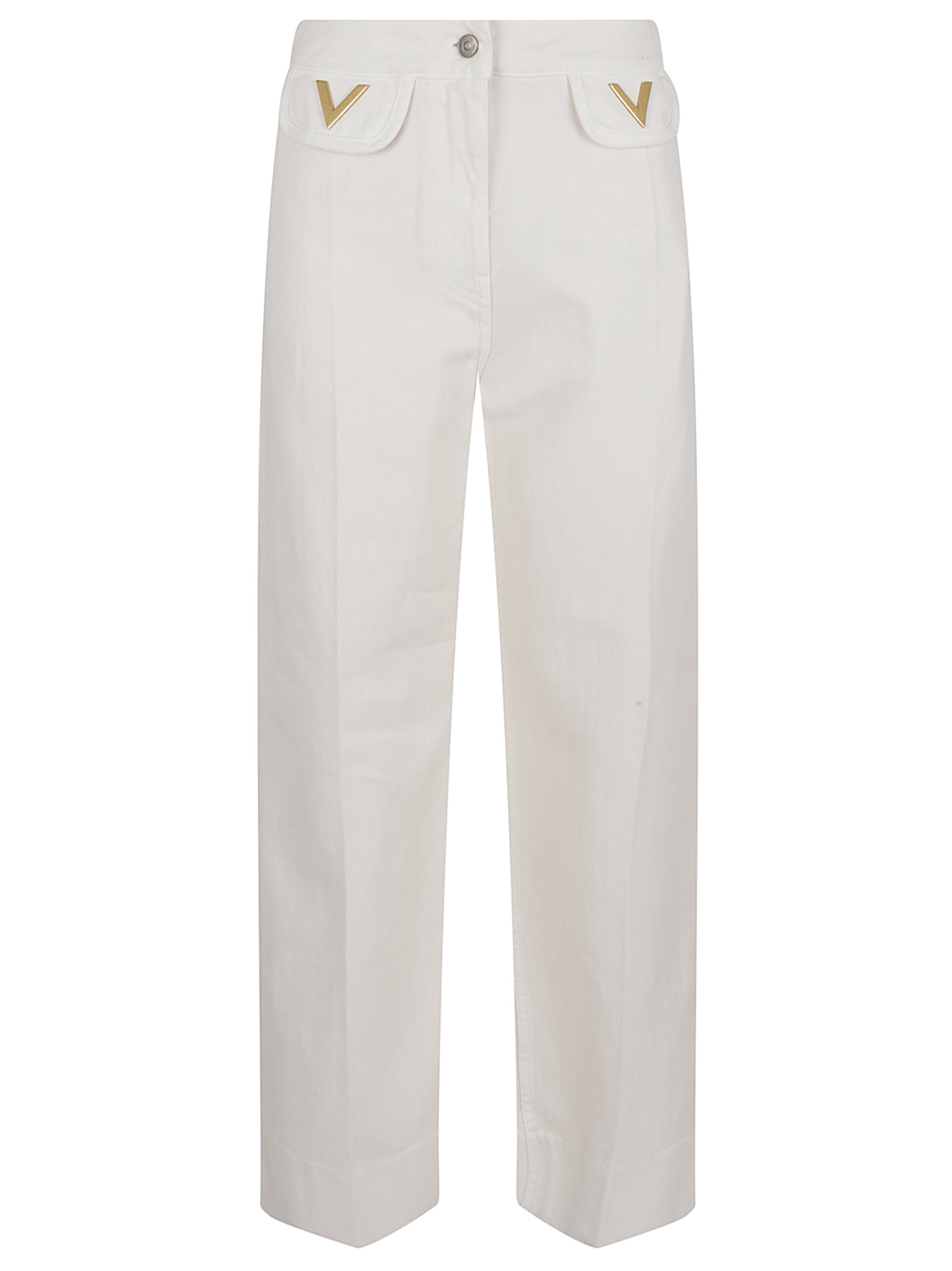 DENIM BOTTOMS | SOLID | DENIM AVORIO BDD21J9HLA03 (Valentino Garavani / ジーンズ ) | Valentino Garavani (ヴァレンティノ)