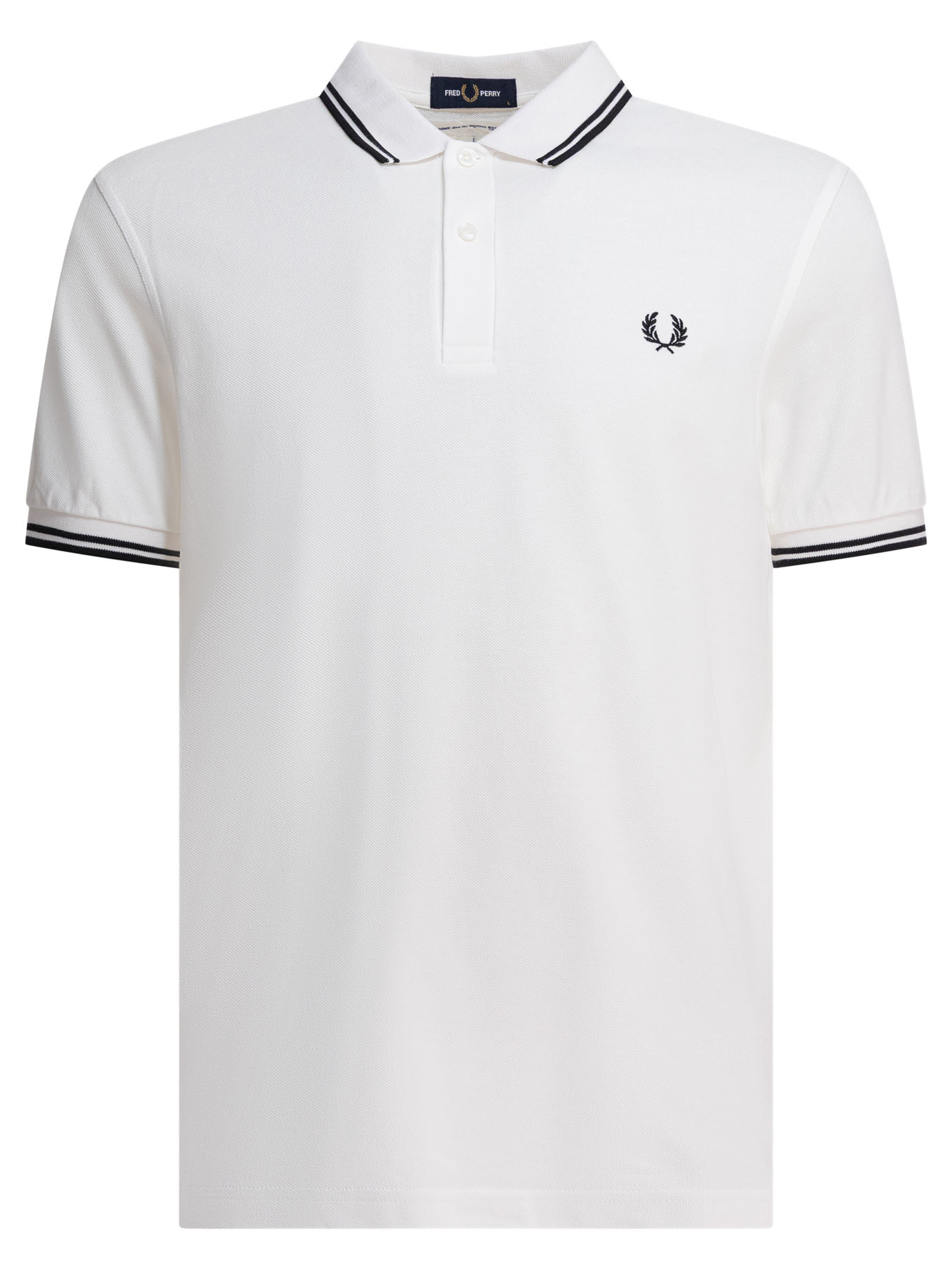 "CDG Strong Will" Polo shirt FOT502S253WHITE (Comme Des Garçons SHIRT / ポロシャツ ) | Comme Des Garçons SHIRT (コムデギャルソン シャツ)