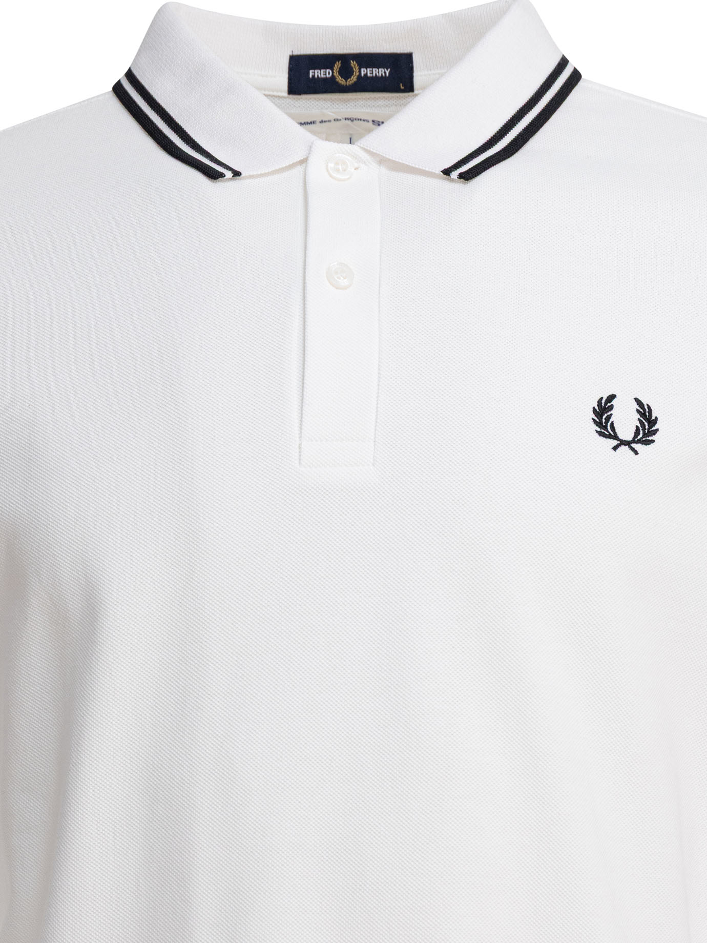 "CDG Strong Will" Polo shirt FOT502S253WHITE (Comme Des Garçons SHIRT / ポロシャツ ) | Comme Des Garçons SHIRT (コムデギャルソン シャツ)(2)