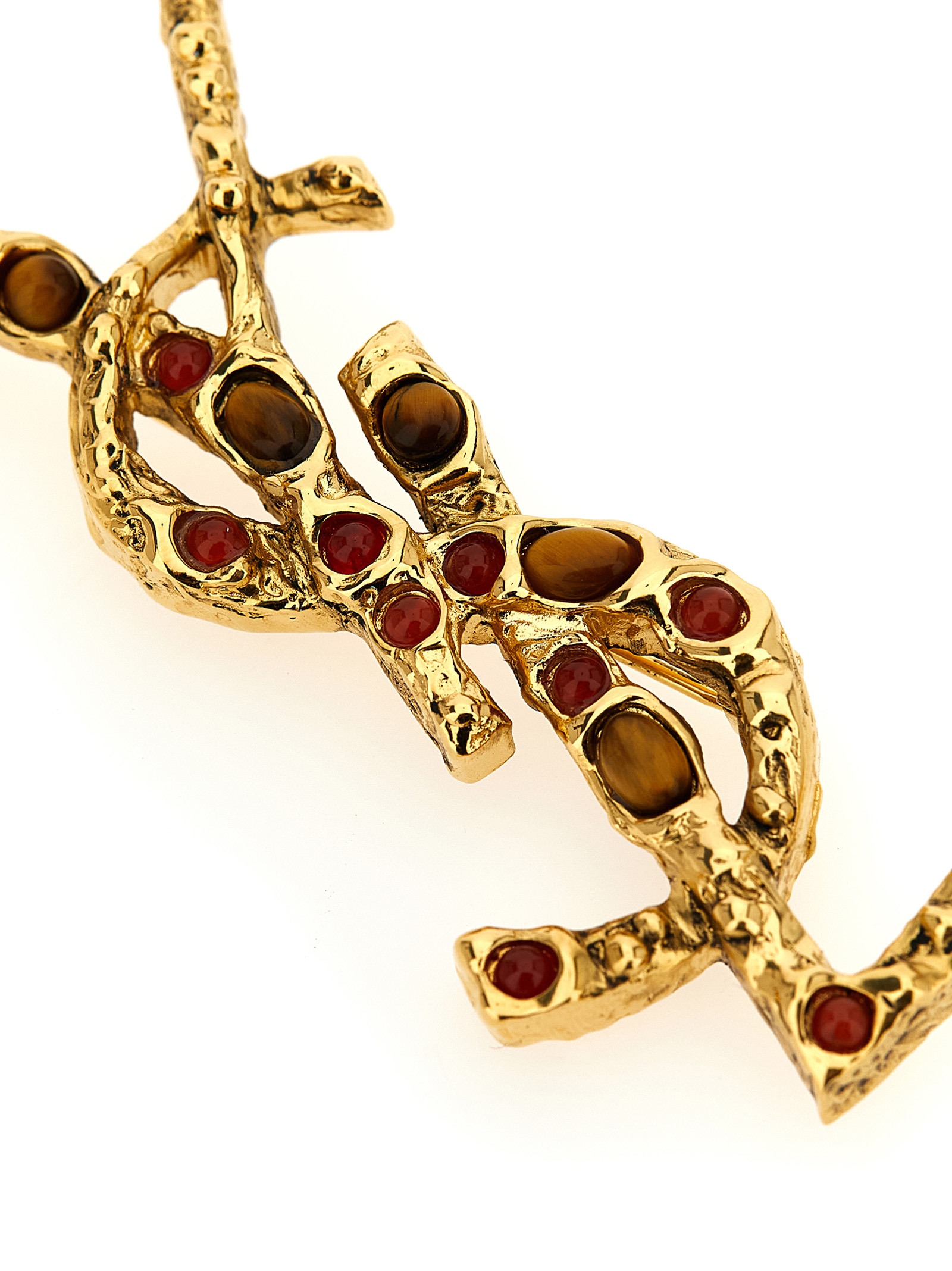 Cassandra brooch 833952YOTPS7778 (Saint Laurent / カフ・ピンズ・ブローチ ) | Saint Laurent (サンローラン)(2)