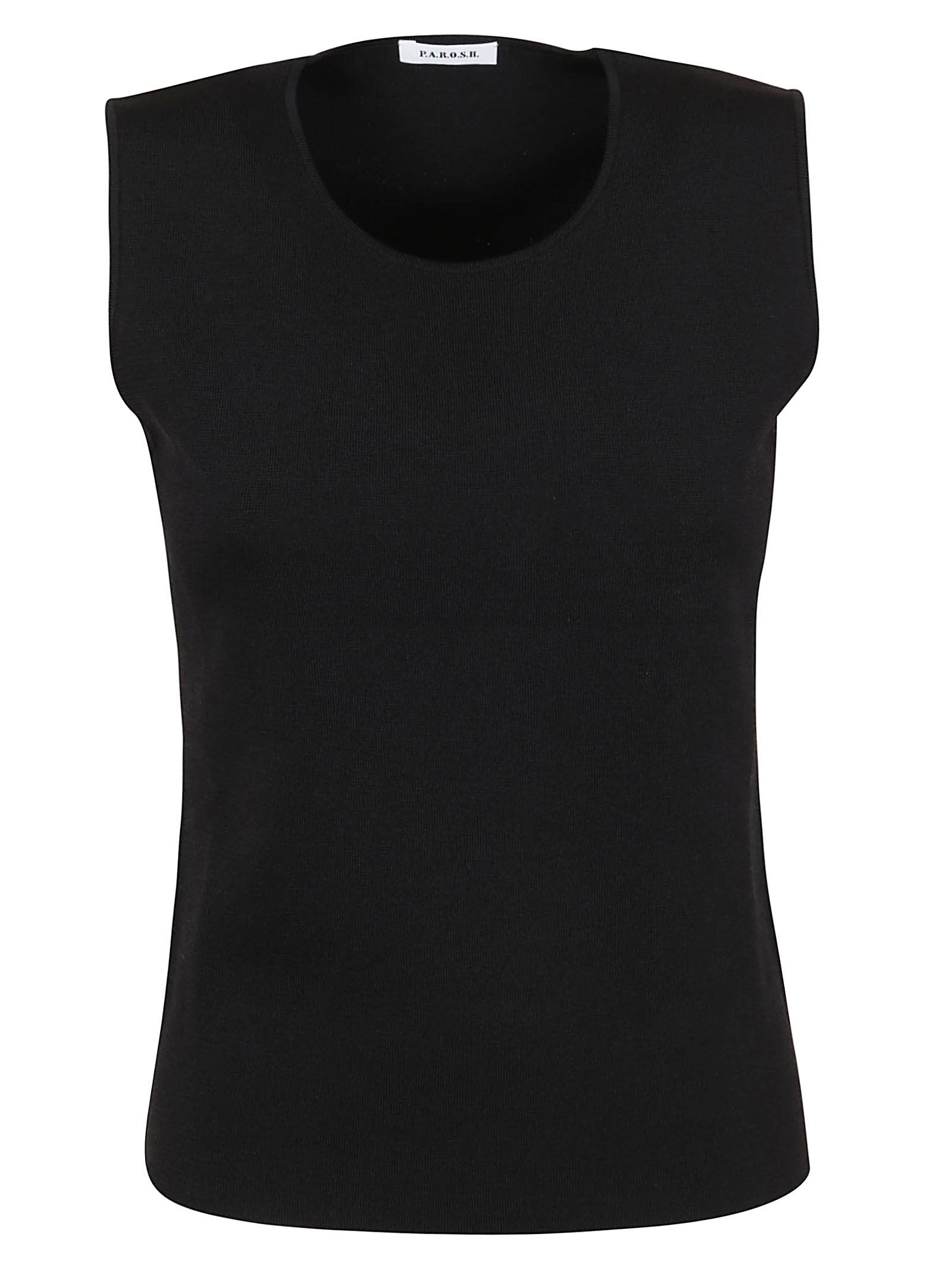 MAGLIA S/MANICHE D510926ROMA25013 (P.A.R.O.S.H. / ニット・セーター・カーディガン ) | P.A.R.O.S.H. (パロッシュ)