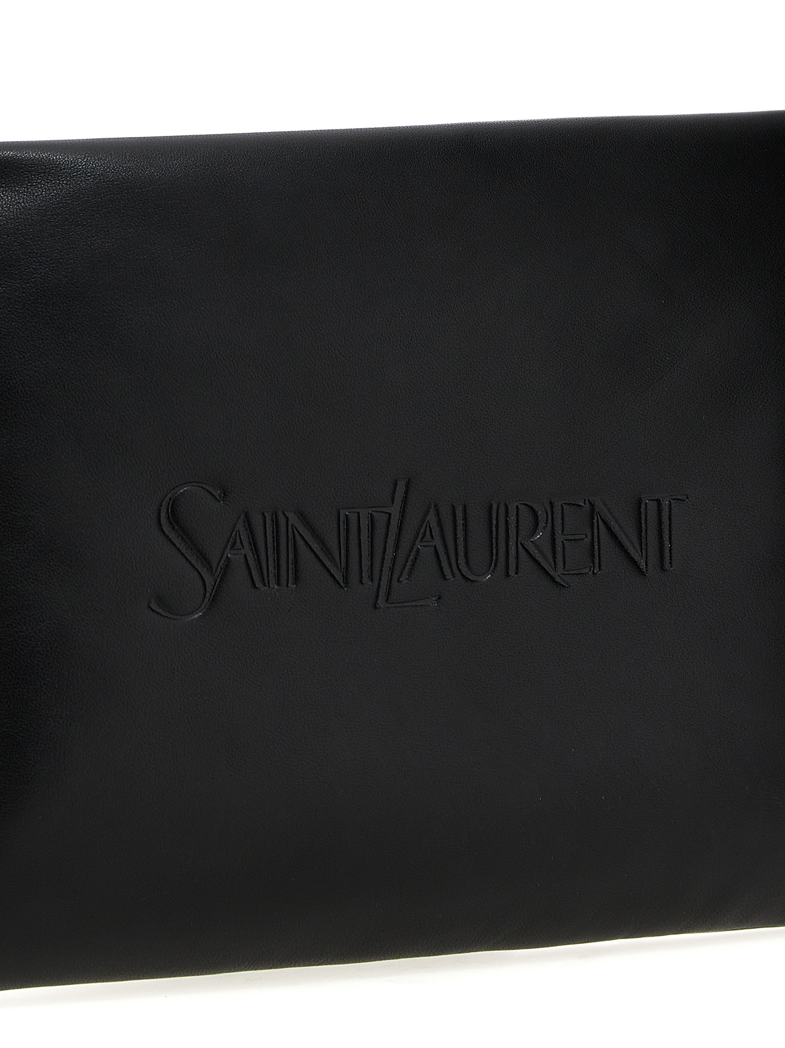 Logo padded clutch bag 779512AADA11000 (Saint Laurent / クラッチバッグ・ポーチ ) | Saint Laurent (サンローラン)(2)