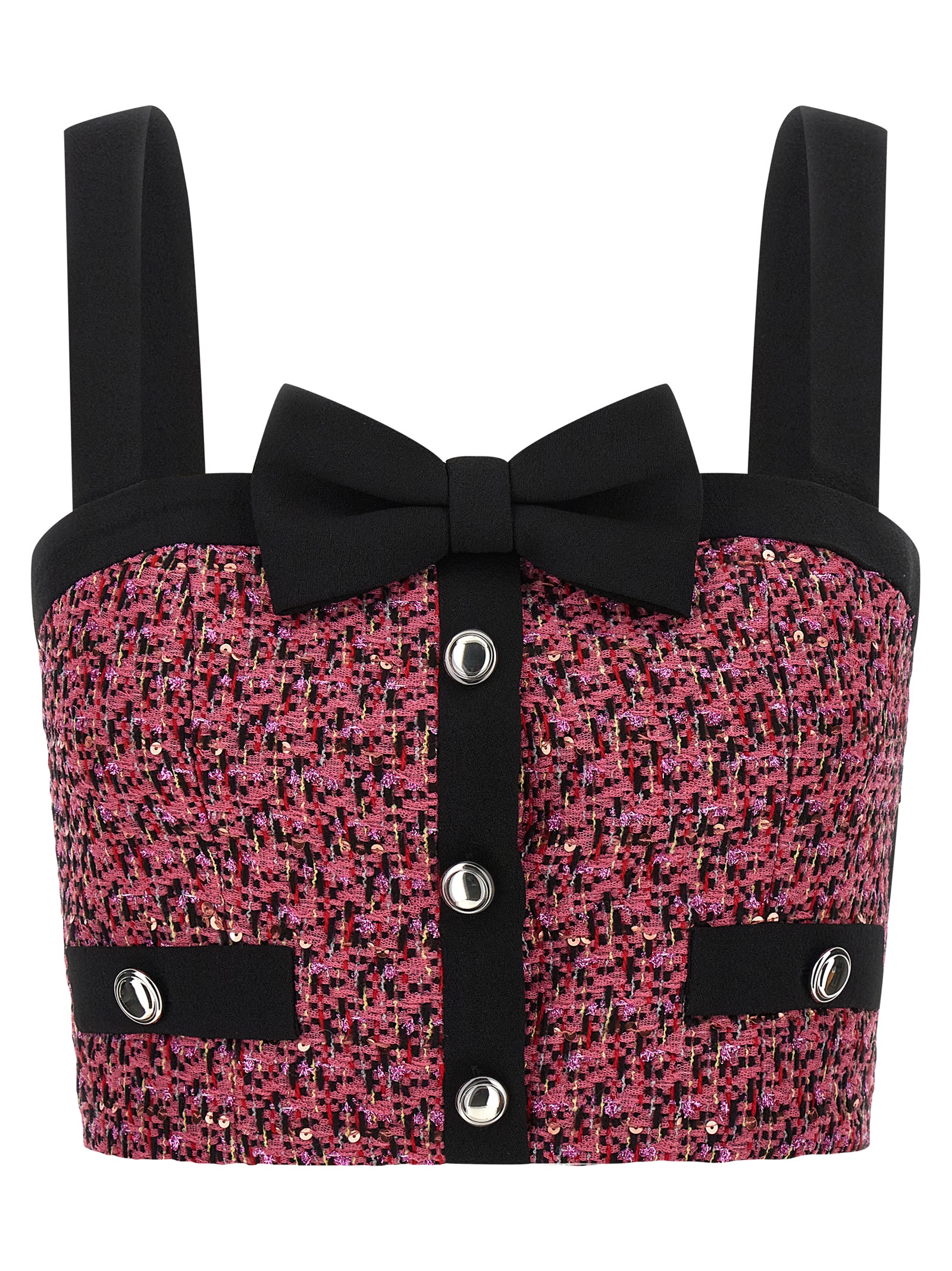 Tweed top FABX4139F45851917 (ALESSANDRA RICH / タンクトップ・キャミソール ) | ALESSANDRA RICH (アレッサンドラ リッチ)