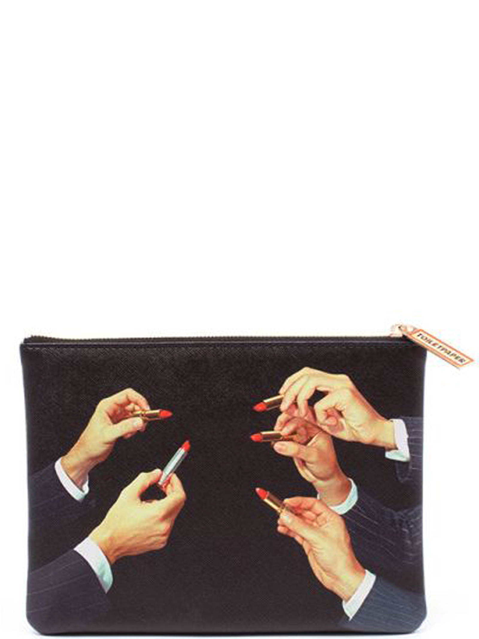 Seletti x Toiletpaper 'Lipstick' pouch 02535U (SELETTI / クラッチバッグ・ポーチ ) | SELETTI (セレッティ)