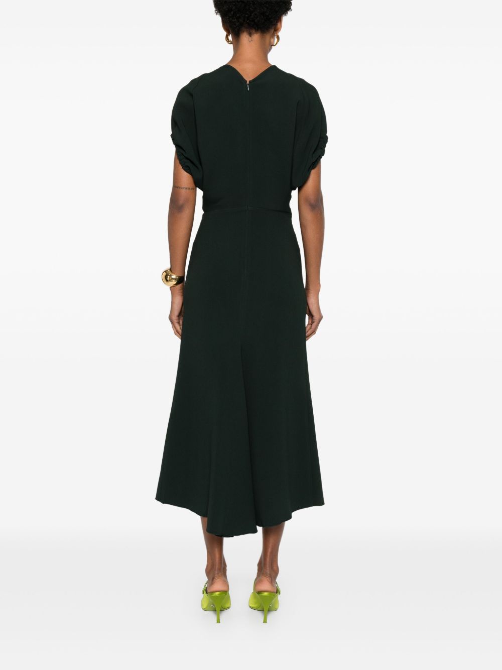 Victoria Beckham Dresses Green 1325WDR006381ADARKPINE (VICTORIA BECKHAM / ワンピース・ドレス・オールインワン ) | VICTORIA BECKHAM (ヴィクトリア ベッカム)(1)