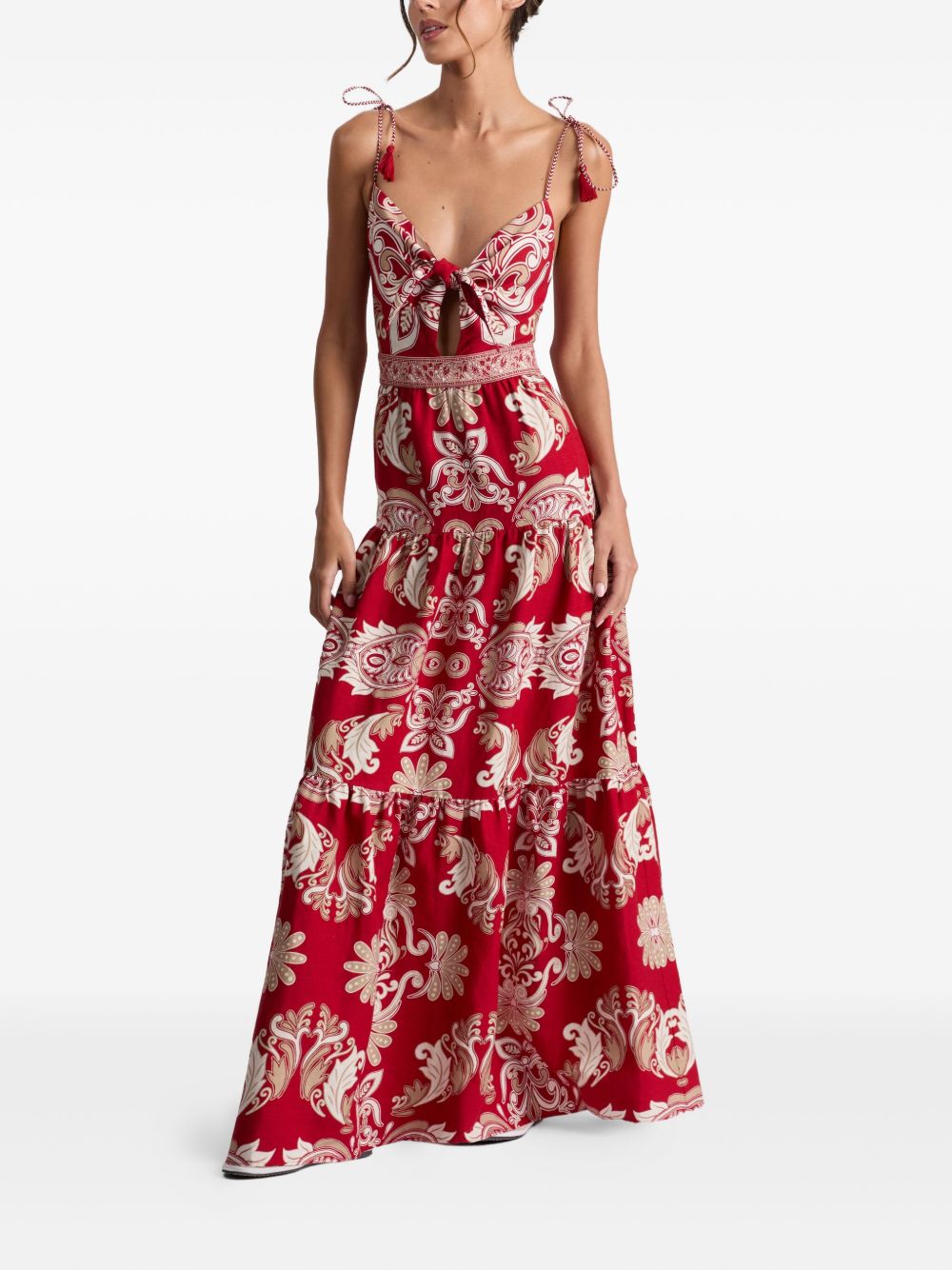 Alice + Olivia Dresses Red CC506P82550I626 (alice + olivia / ワンピース・ドレス・オールインワン ) | alice + olivia (アリス アンド オリビア)(2)