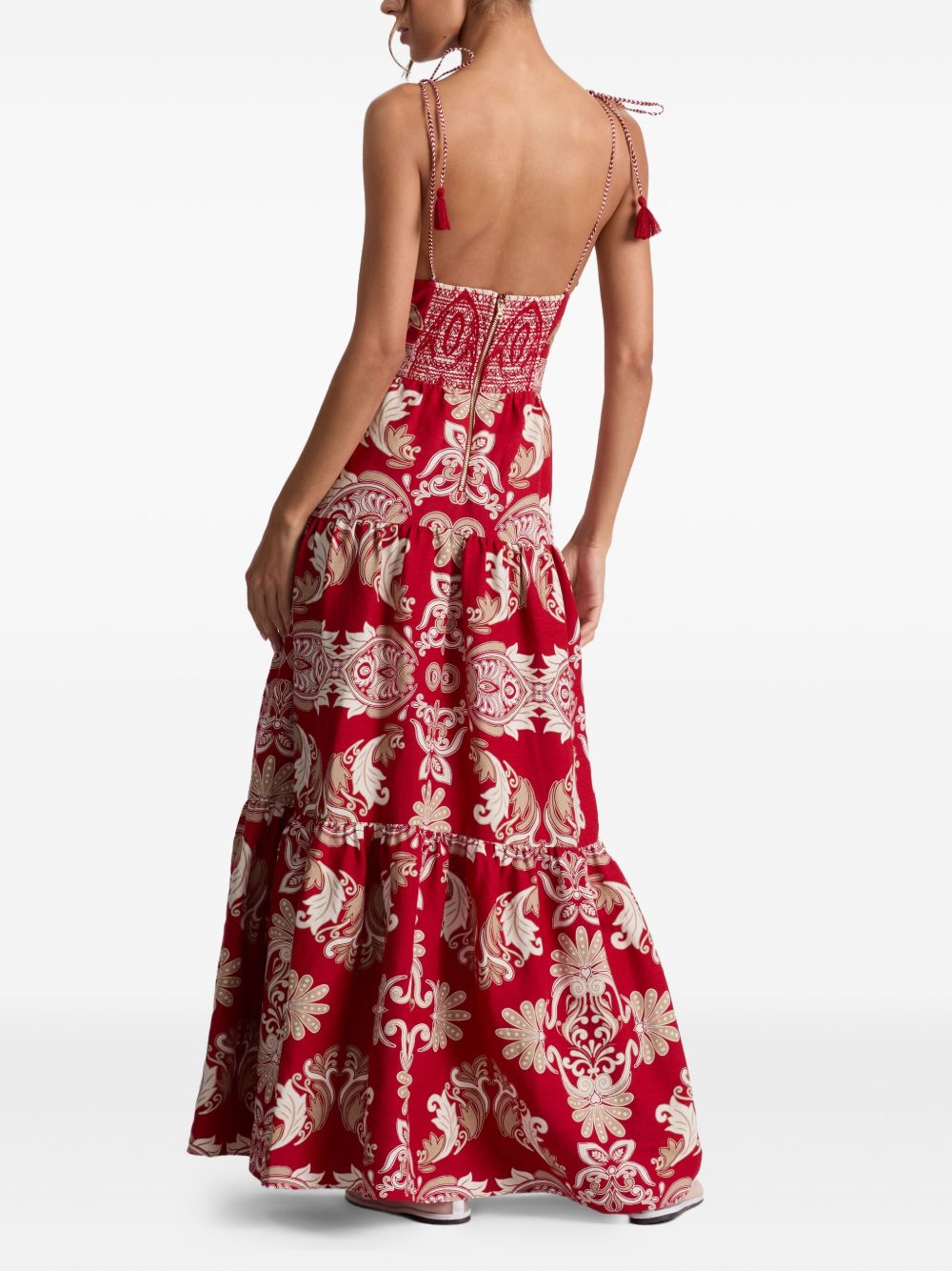 Alice + Olivia Dresses Red CC506P82550I626 (alice + olivia / ワンピース・ドレス・オールインワン ) | alice + olivia (アリス アンド オリビア)(3)