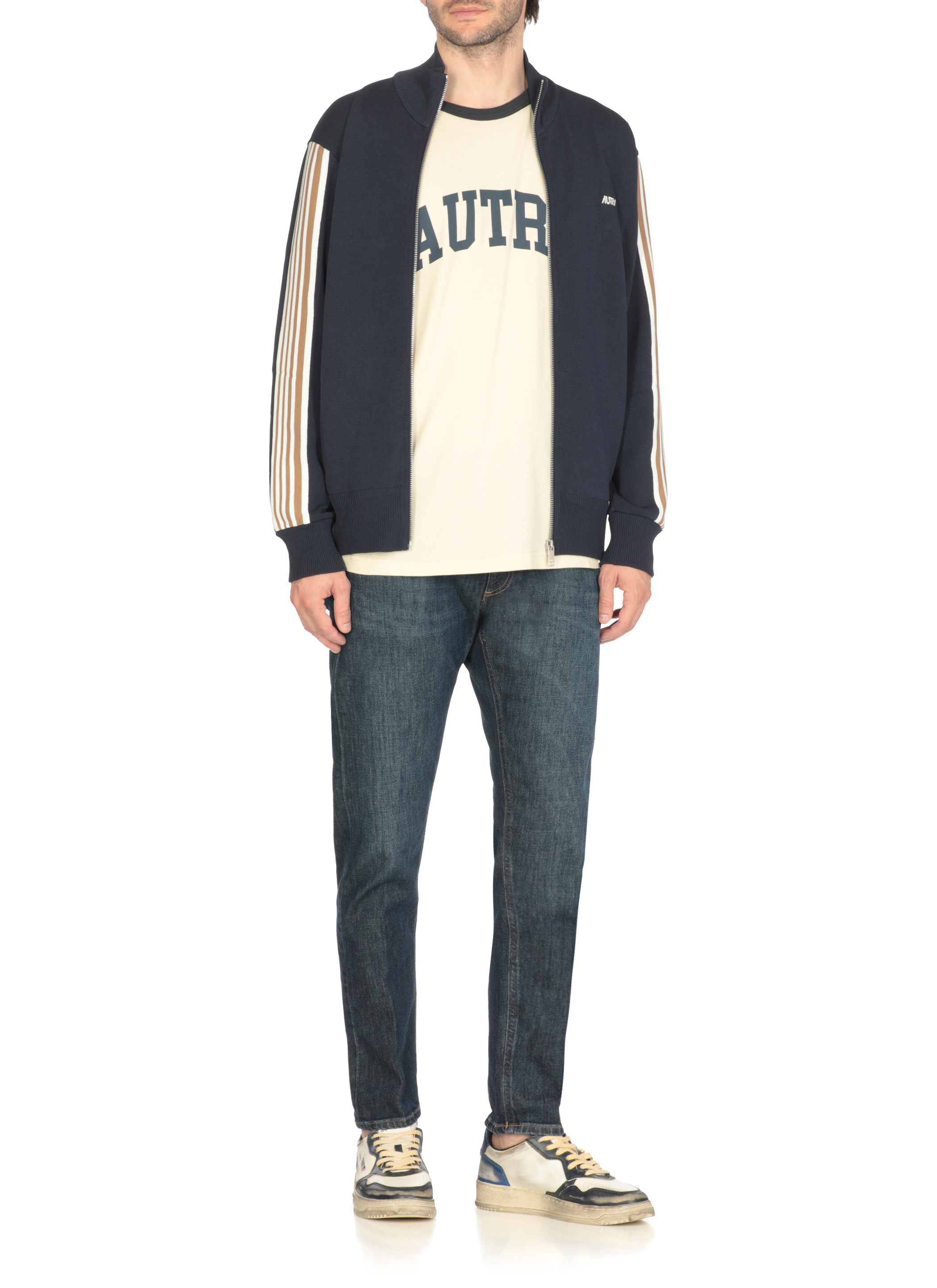 AUTRY Sweaters Blue JAPMB5KBBLUE (AUTRY / スウェット・フーディー ) | AUTRY (オートリー)(4)