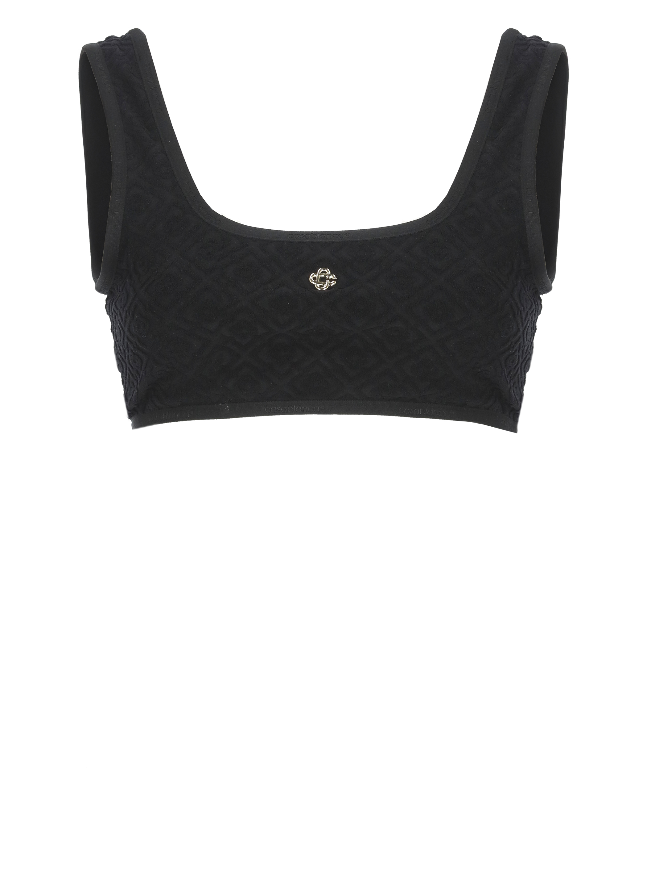 Casablanca Top Black WPF25SWM00801SWIMMONOGRAM (Casablanca / タンクトップ・キャミソール ) | Casablanca (カサブランカ)