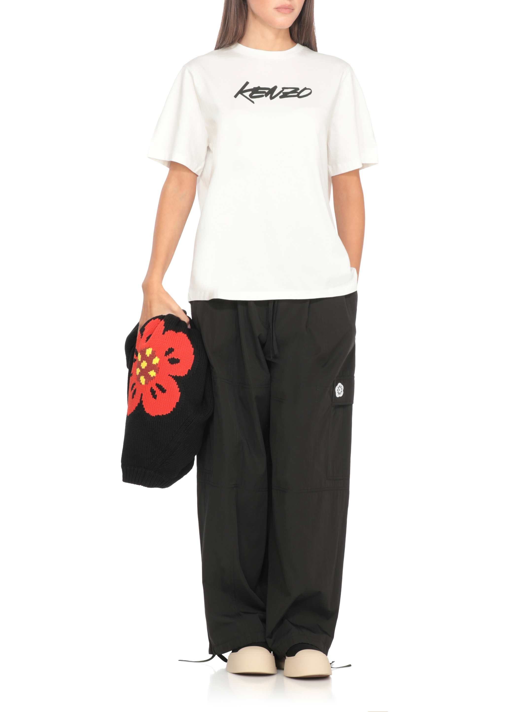 Kenzo T-shirts and Polos White FF62TS5544SG02 (KENZO / Tシャツ・カットソー ) | KENZO (ケンゾー)(4)