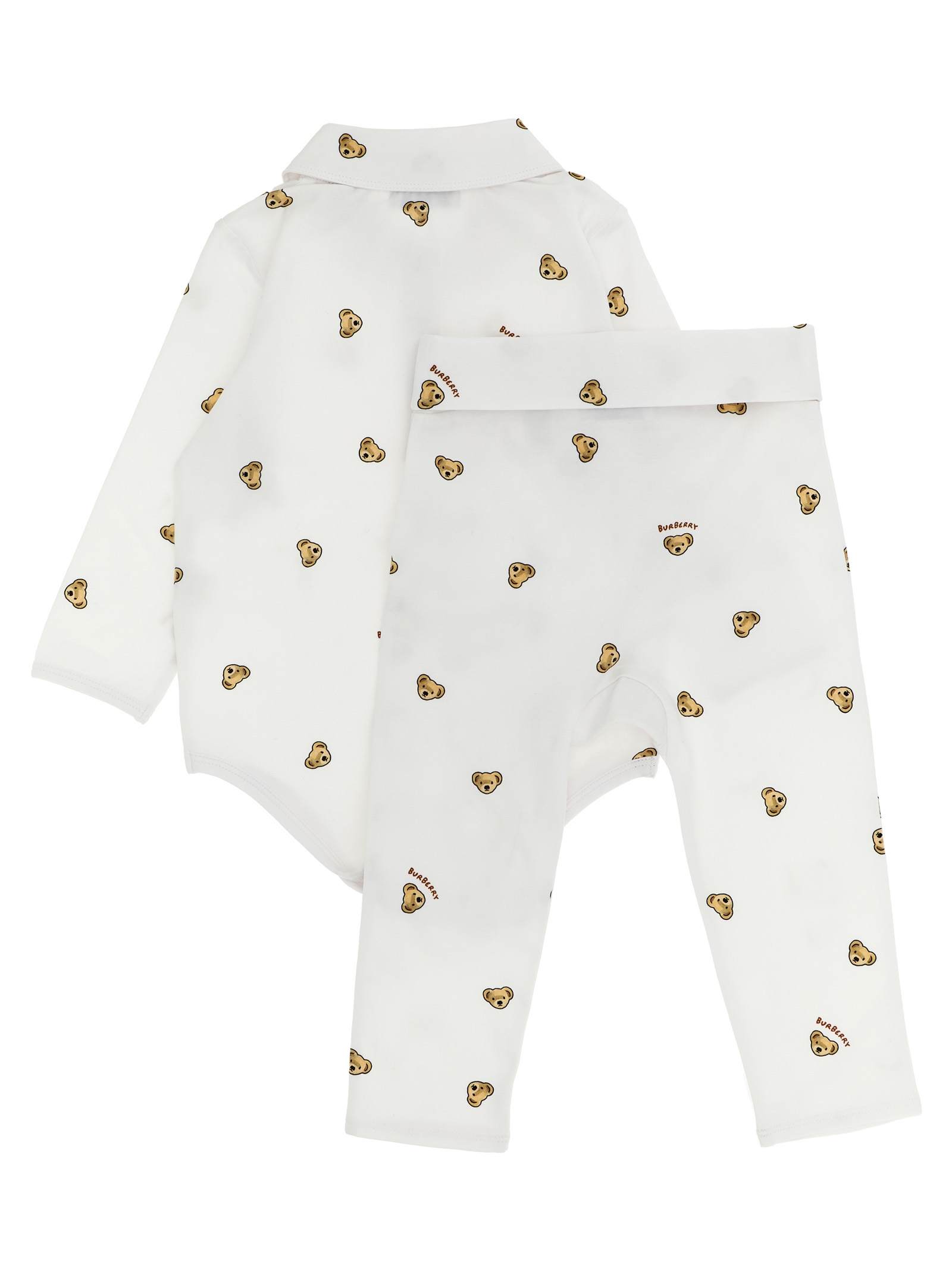'Orsetto Thomas' baby set 8109503WHITEIPPATTERN (Burberry / シャツ・ブラウス ) | Burberry (バーバリー)(2)