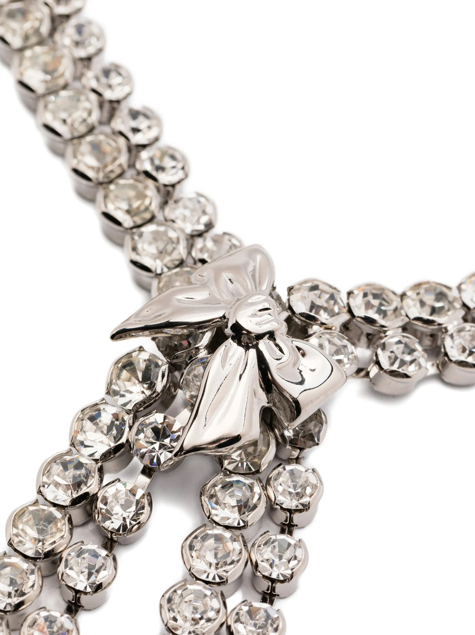 Bow crystals necklace FABA3282J00240001 (ALESSANDRA RICH / ネックレス ) | ALESSANDRA RICH (アレッサンドラ リッチ)(1)