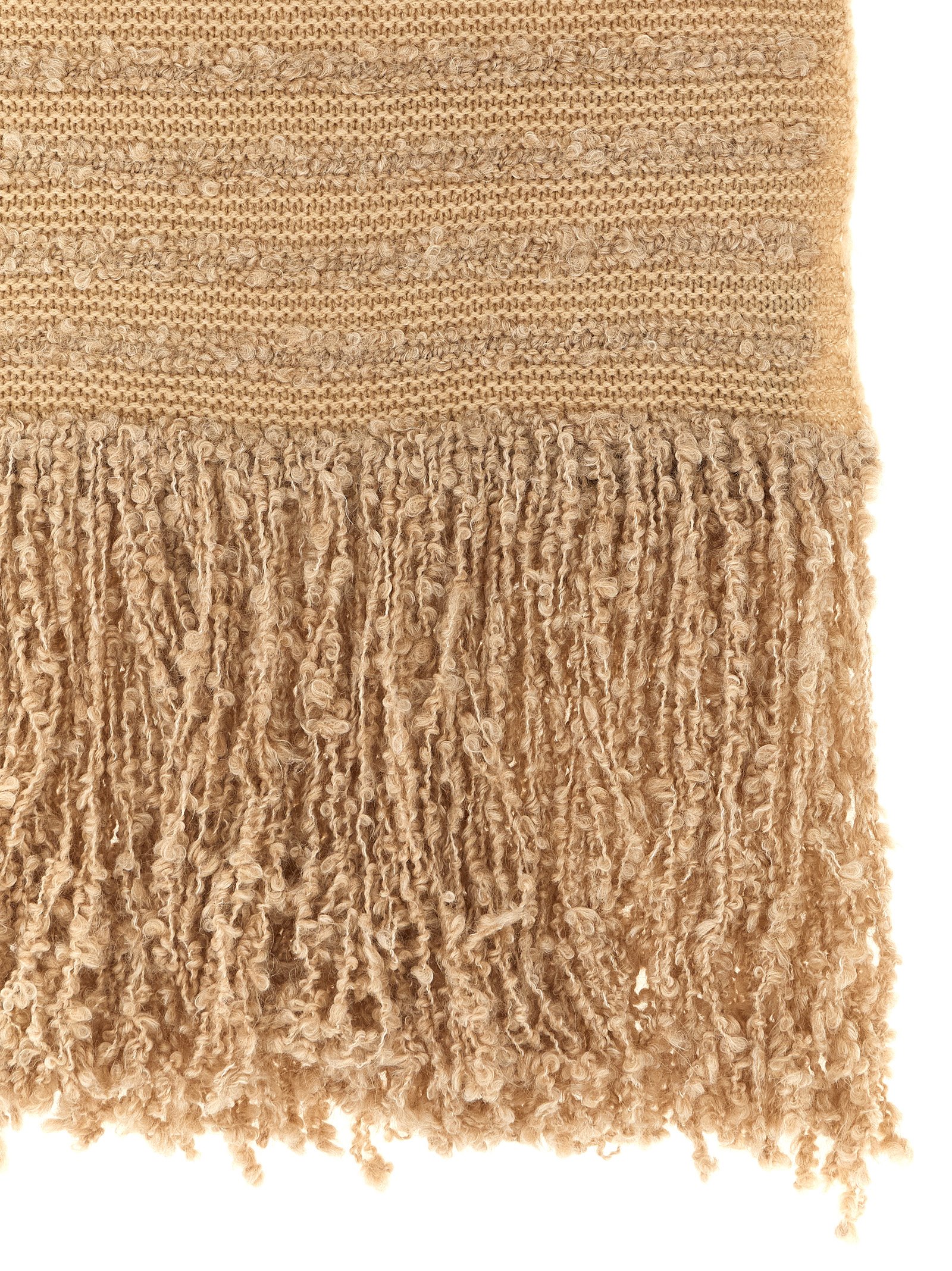 Bouclé fringed scarf SAD215A890L5011236 (FABIANA FILIPPI / スカーフ・マフラー ) | FABIANA FILIPPI (ファビアナフィリッピ)(1)