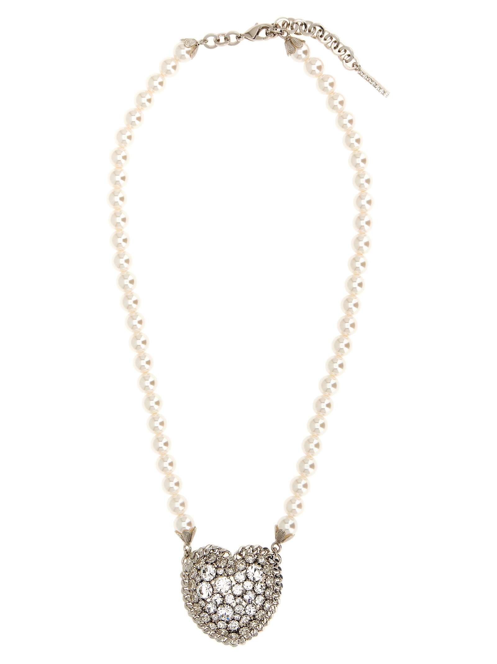 Pearl heart necklace FABA3286J00340001 (ALESSANDRA RICH / ネックレス ) | ALESSANDRA RICH (アレッサンドラ リッチ)