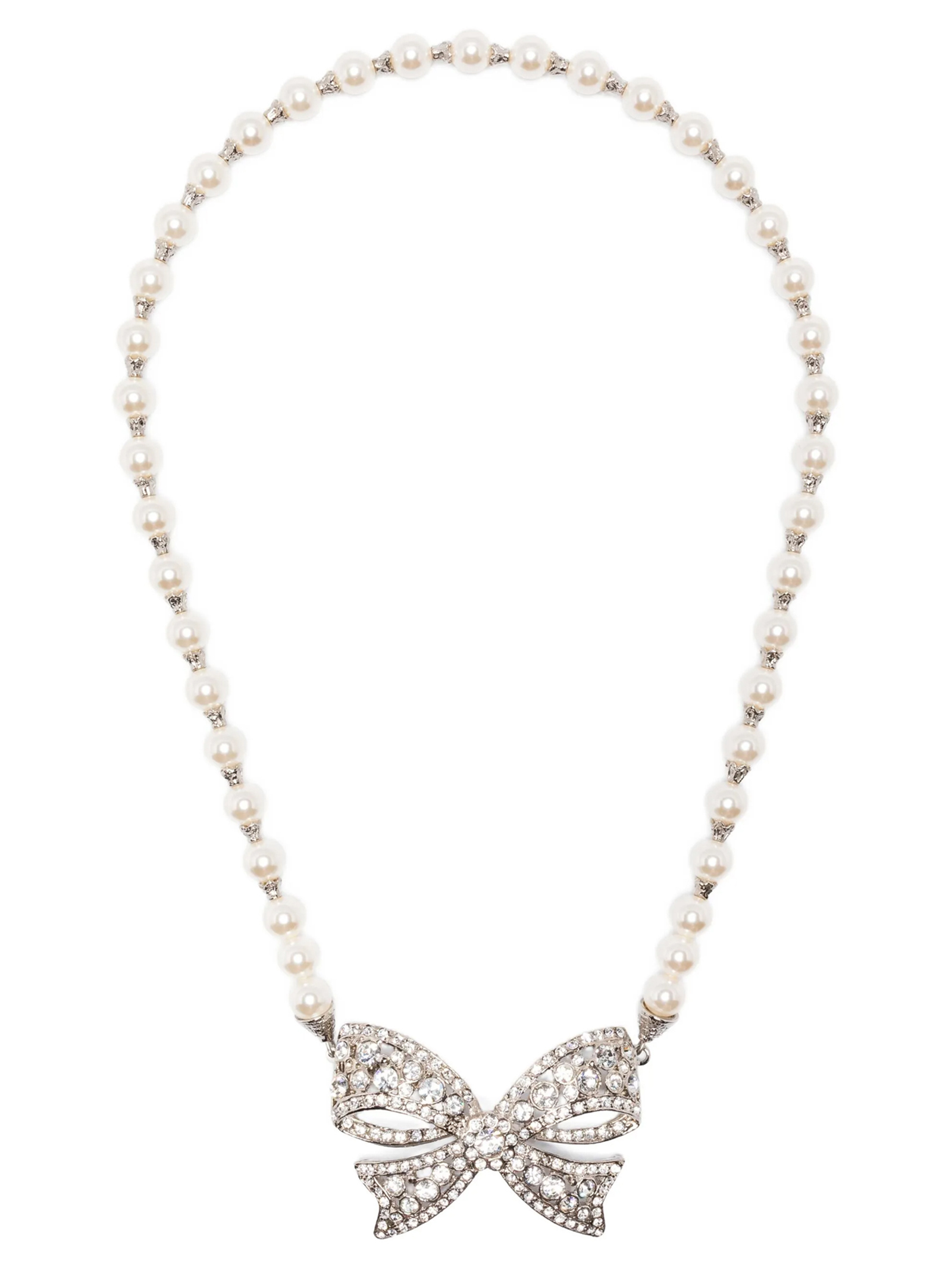Pearl bow necklace FABA3301J00340001 (ALESSANDRA RICH / ネックレス ) | ALESSANDRA RICH (アレッサンドラ リッチ)