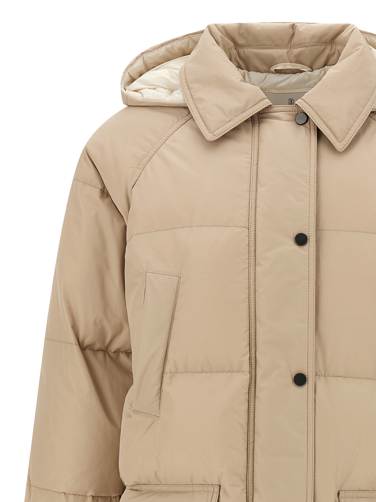 'Shiny Zipper Pull' down jacket MG5019946C6037 (Brunello Cucinelli / ダウンジャケット・コート ) | Brunello Cucinelli (ブルネロ・クチネリ)(2)