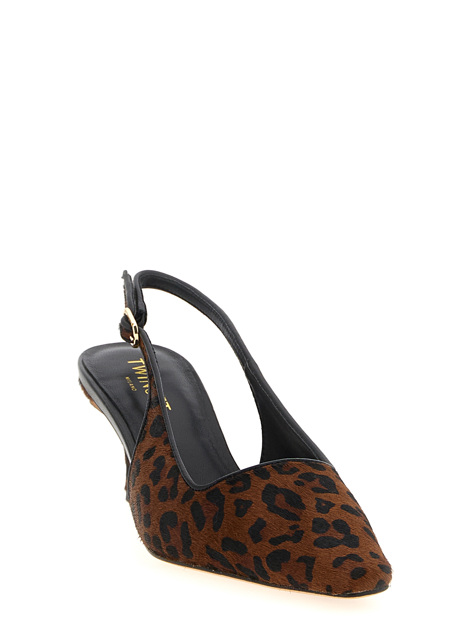 Animal print slingbacks 252TCP22012618 (TWINSET / パンプス・ハイヒール ) | TWINSET (ツインセット)(1)