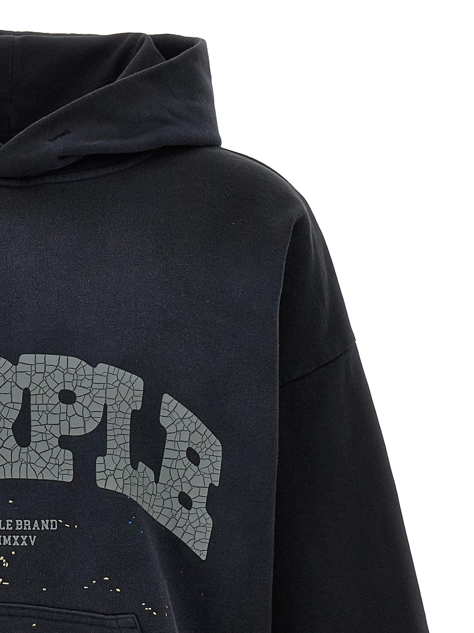 Embroidery hoodie P401MFBS325BLACK (PURPLE / スウェット・フーディー ) | PURPLE (パープル)(2)