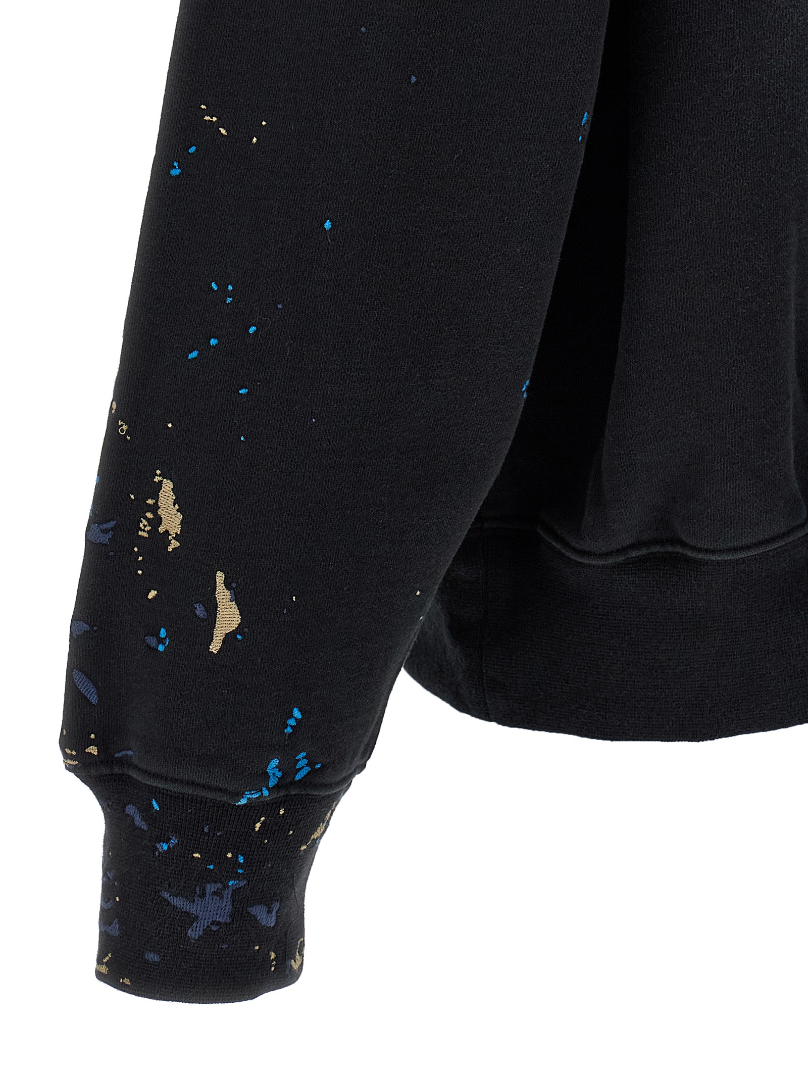 Embroidery hoodie P401MFBS325BLACK (PURPLE / スウェット・フーディー ) | PURPLE (パープル)(3)