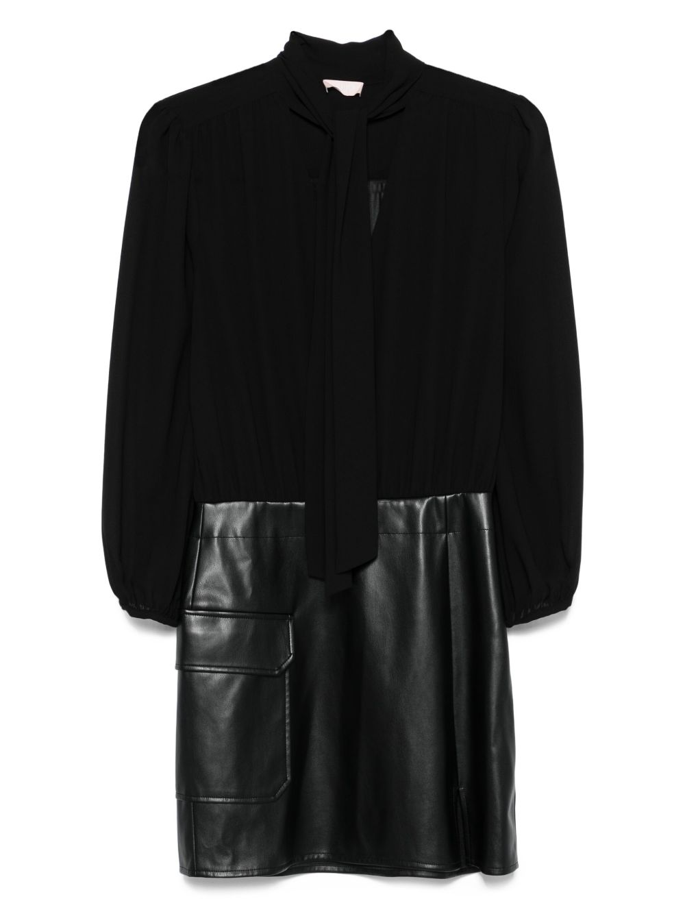Liu Jo Dresses Black MF5072E062422222 (LIU•JO / ワンピース・ドレス・オールインワン ) | LIU•JO (リュー・ジョー)