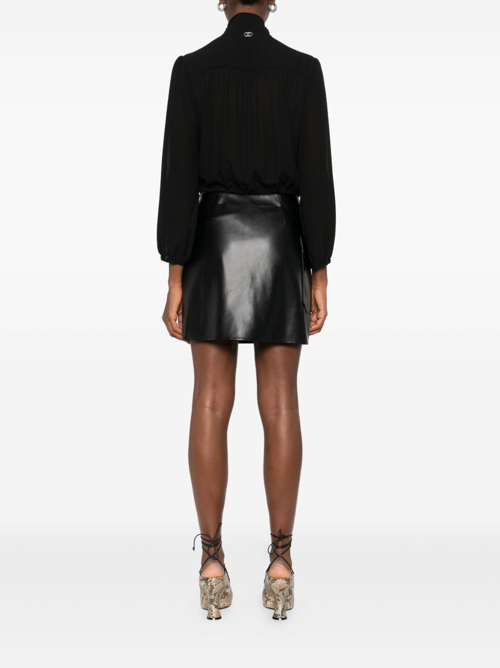 Liu Jo Dresses Black MF5072E062422222 (LIU•JO / ワンピース・ドレス・オールインワン ) | LIU•JO (リュー・ジョー)(1)