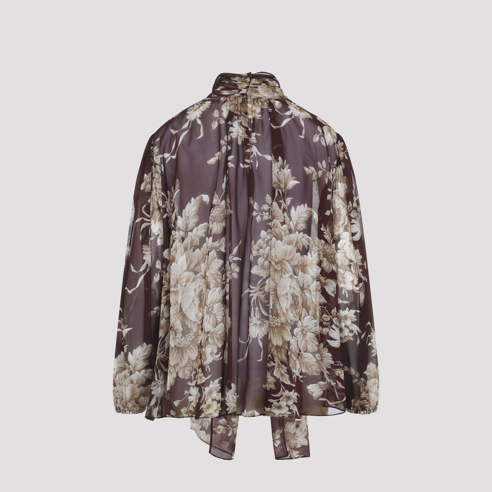 Printed silk blouse F5R62TIS1ZOHR4OX (Dolce & Gabbana / タンクトップ・キャミソール ) | Dolce & Gabbana (ドルチェガッバーナ)(2)