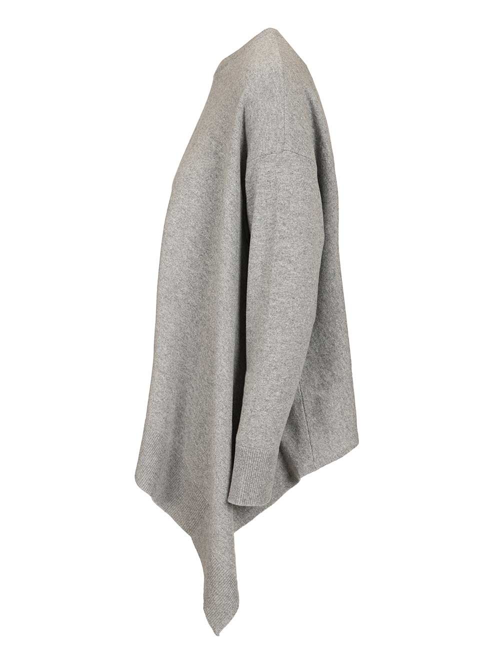 Asymmetrical cashmere crew neck sweater 839874Q1BEU1020 (Alexander McQUEEN / ニット・セーター・カーディガン ) | Alexander McQUEEN (アレキサンダー・マックイーン)(2)