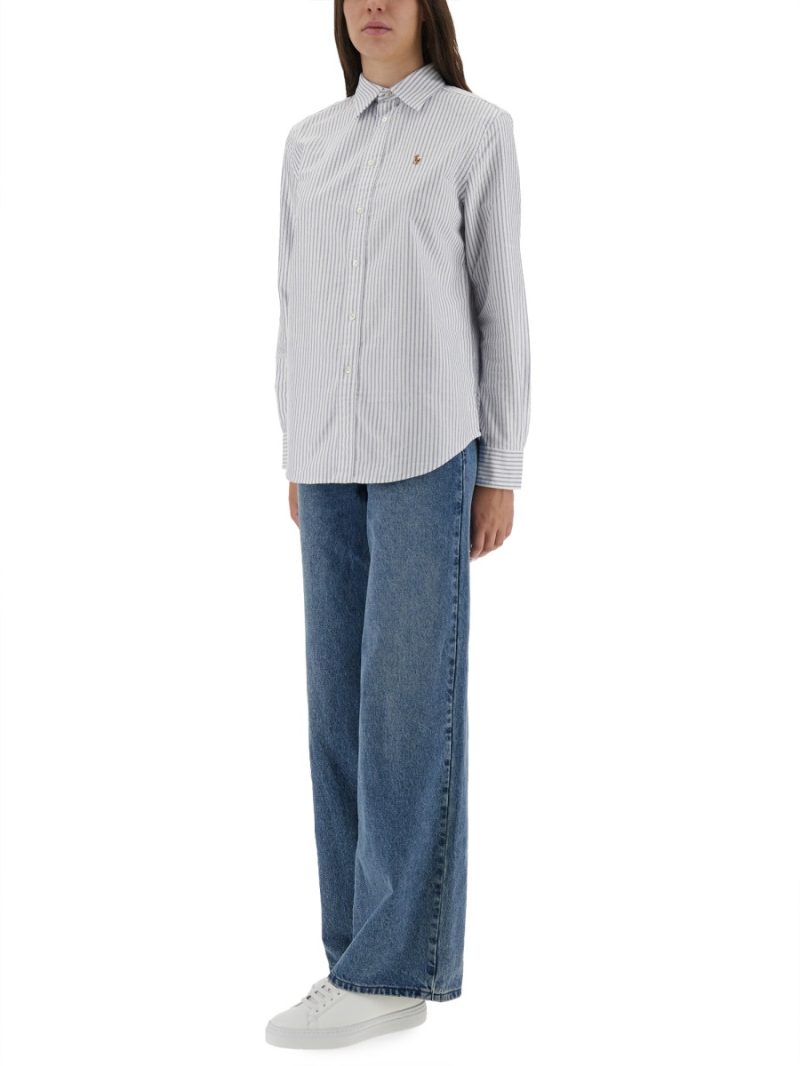 STRIPED OXFORD SHIRT 211971500001WHITEHERITAGEROYAL (Polo Ralph Lauren / シャツ・ブラウス ) | Polo Ralph Lauren (ポロ ラルフ ローレン)(3)