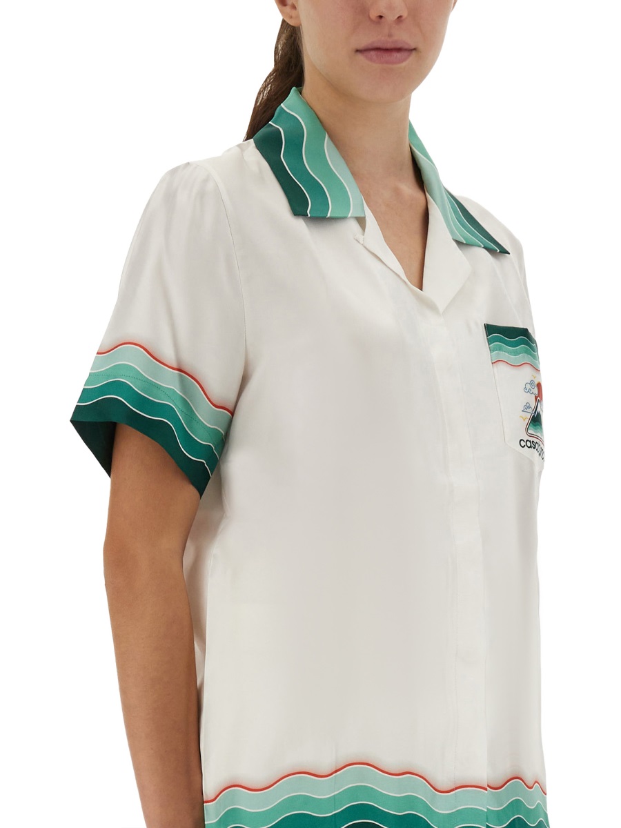 "MONTAGNE ONDULÉE" SHIRT WPF25SH20005MONTAGNEONDULEE (Casablanca / シャツ・ブラウス ) | Casablanca (カサブランカ)(2)